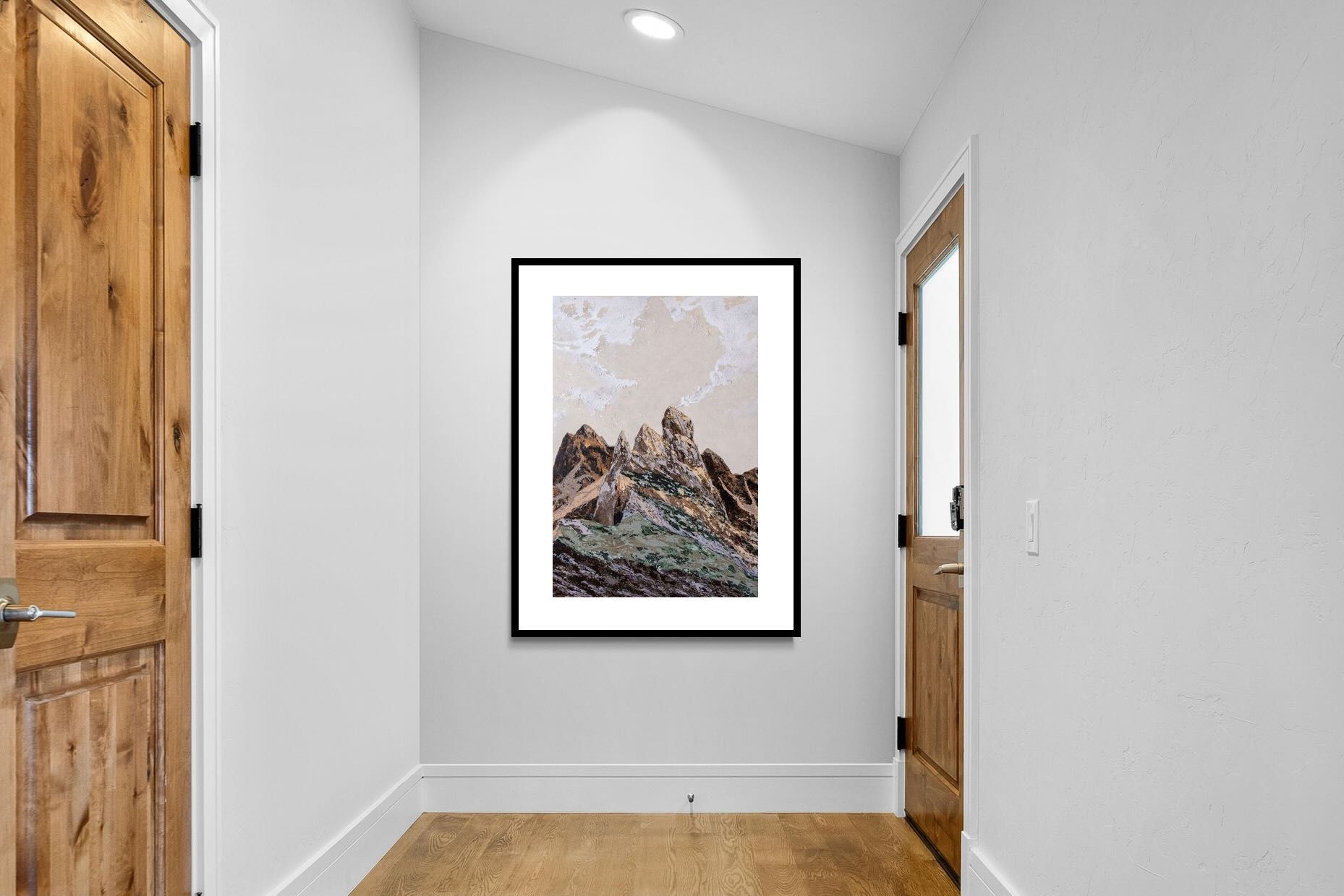 Pixalot Earthy Textured Mountains