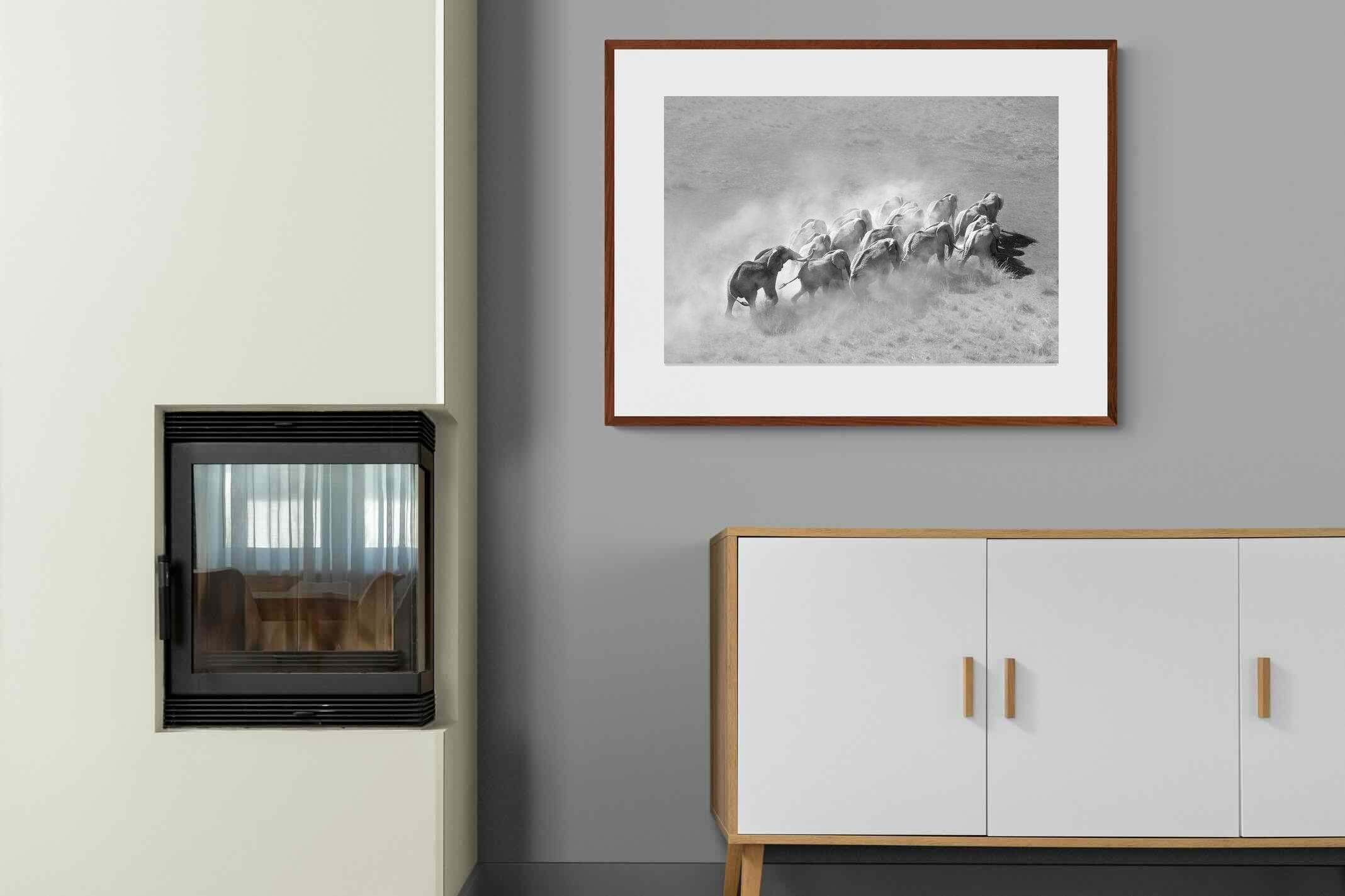 Pixalot ® Elephant Convoy (black & white)