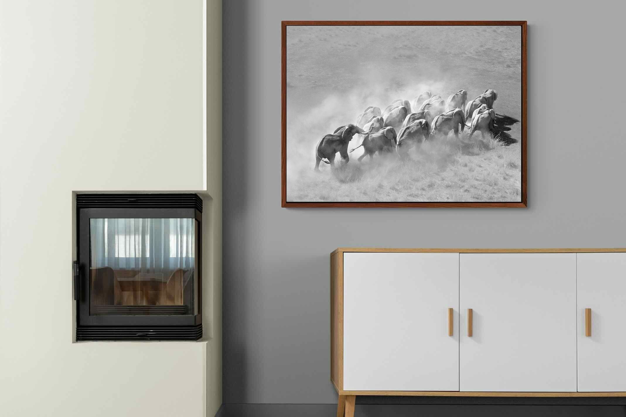 Pixalot ® Elephant Convoy (black & white)
