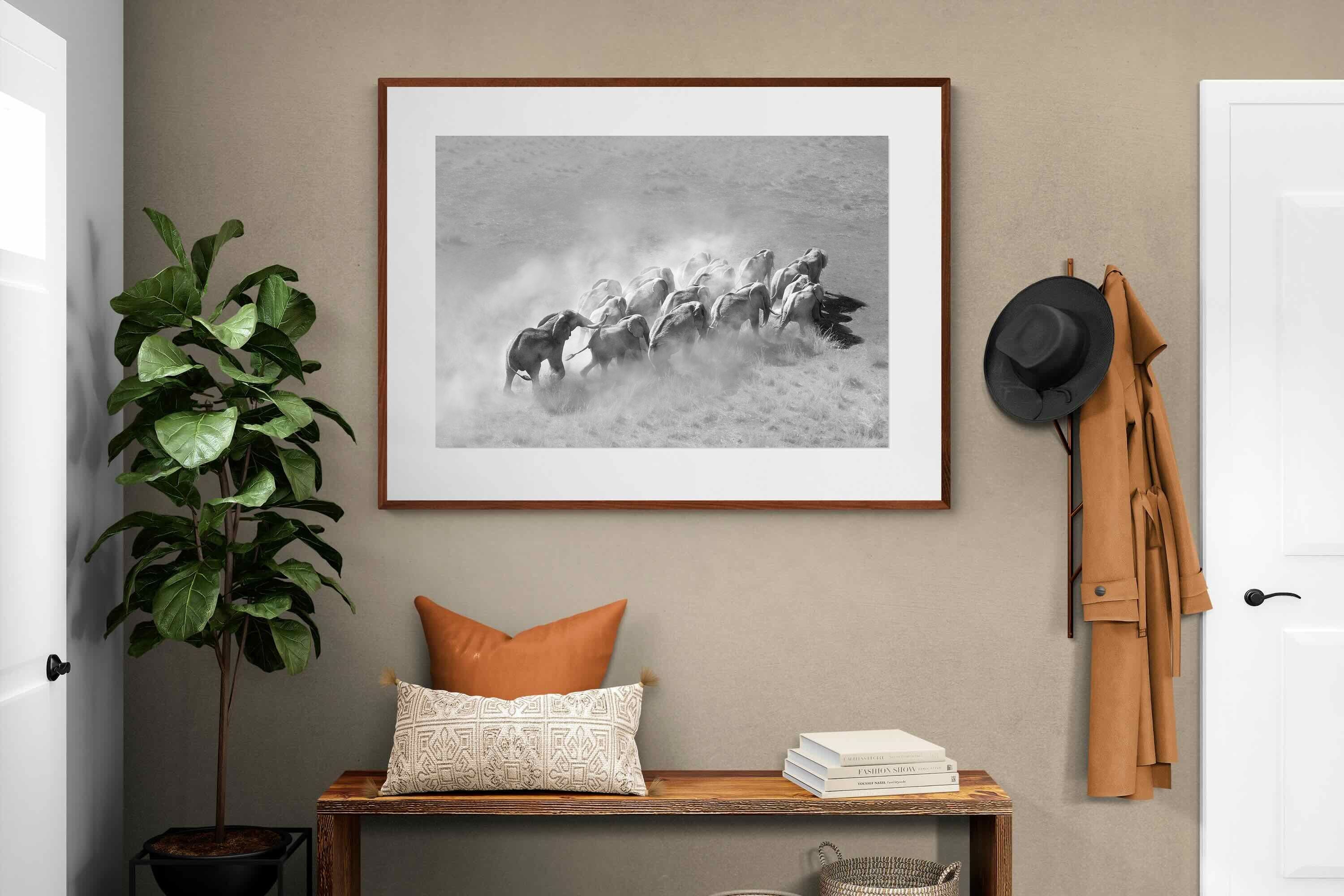 Pixalot ® Elephant Convoy (black & white)