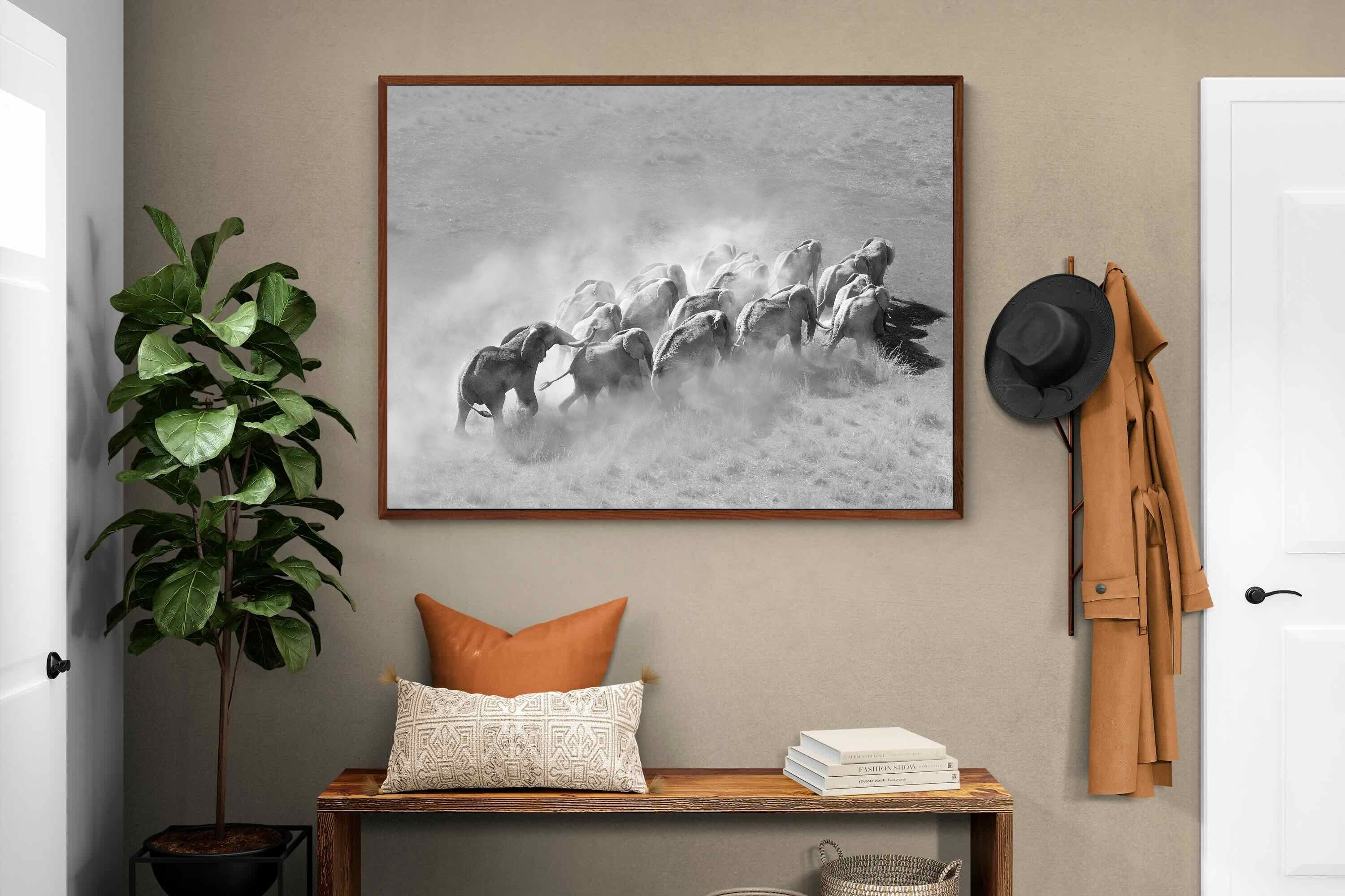 Pixalot ® Elephant Convoy (black & white)