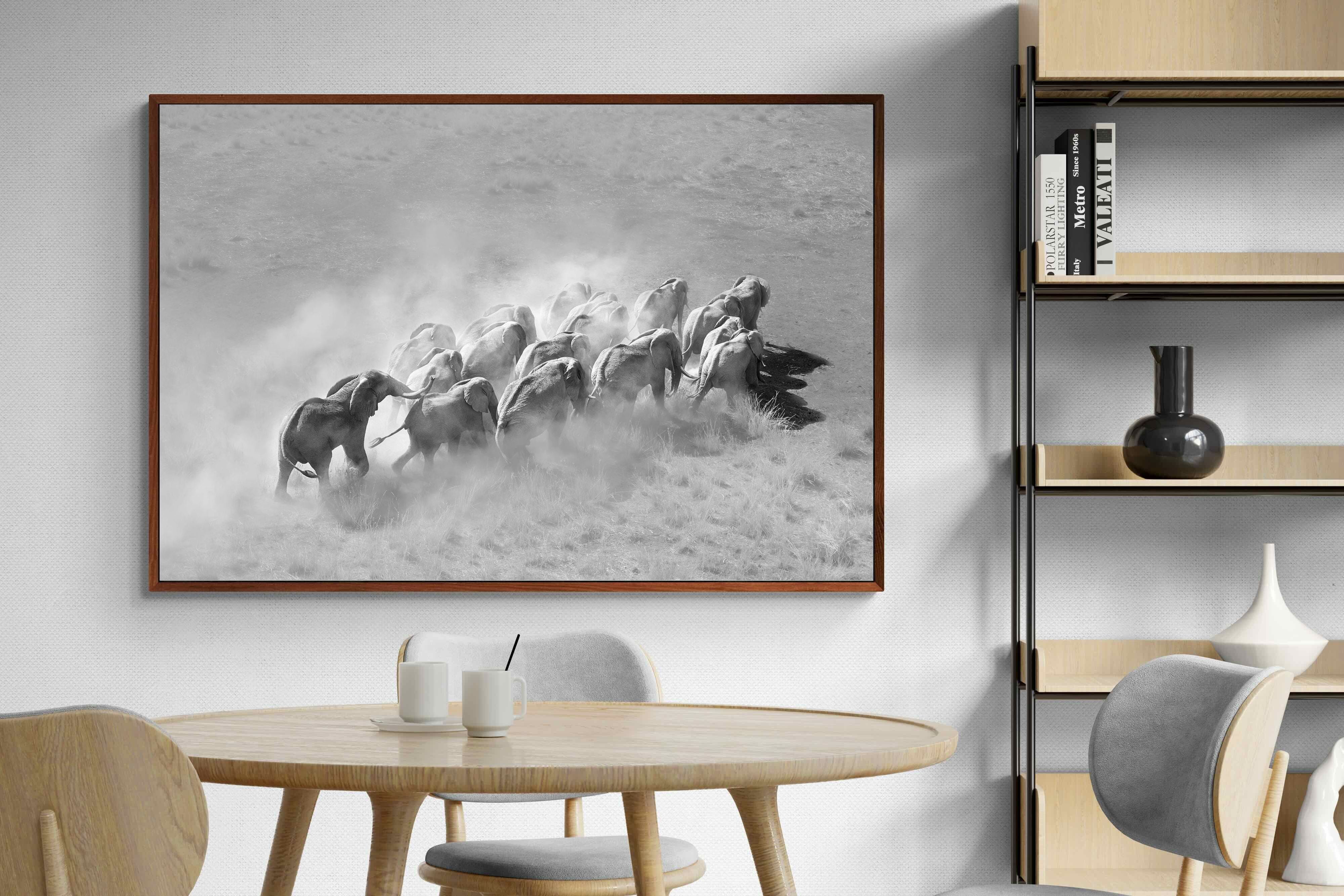 Pixalot ® Elephant Convoy (black & white)