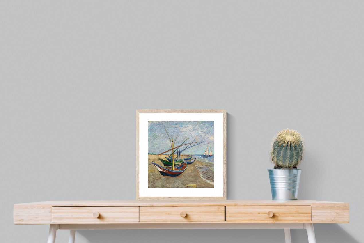 Pixalot Fishing Boats on the Beach at Saintes-Maries