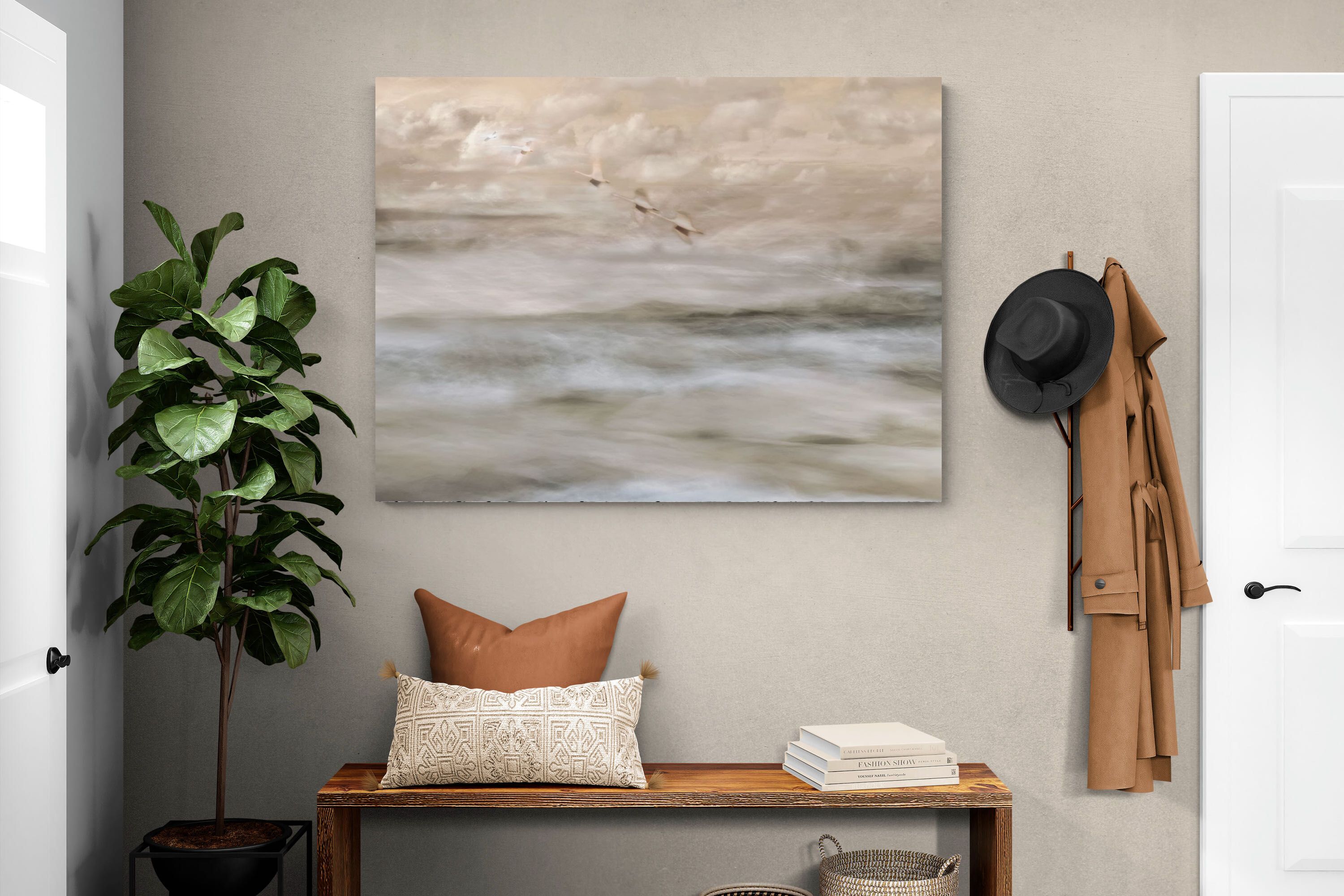 Pixalot Flight Over Mist