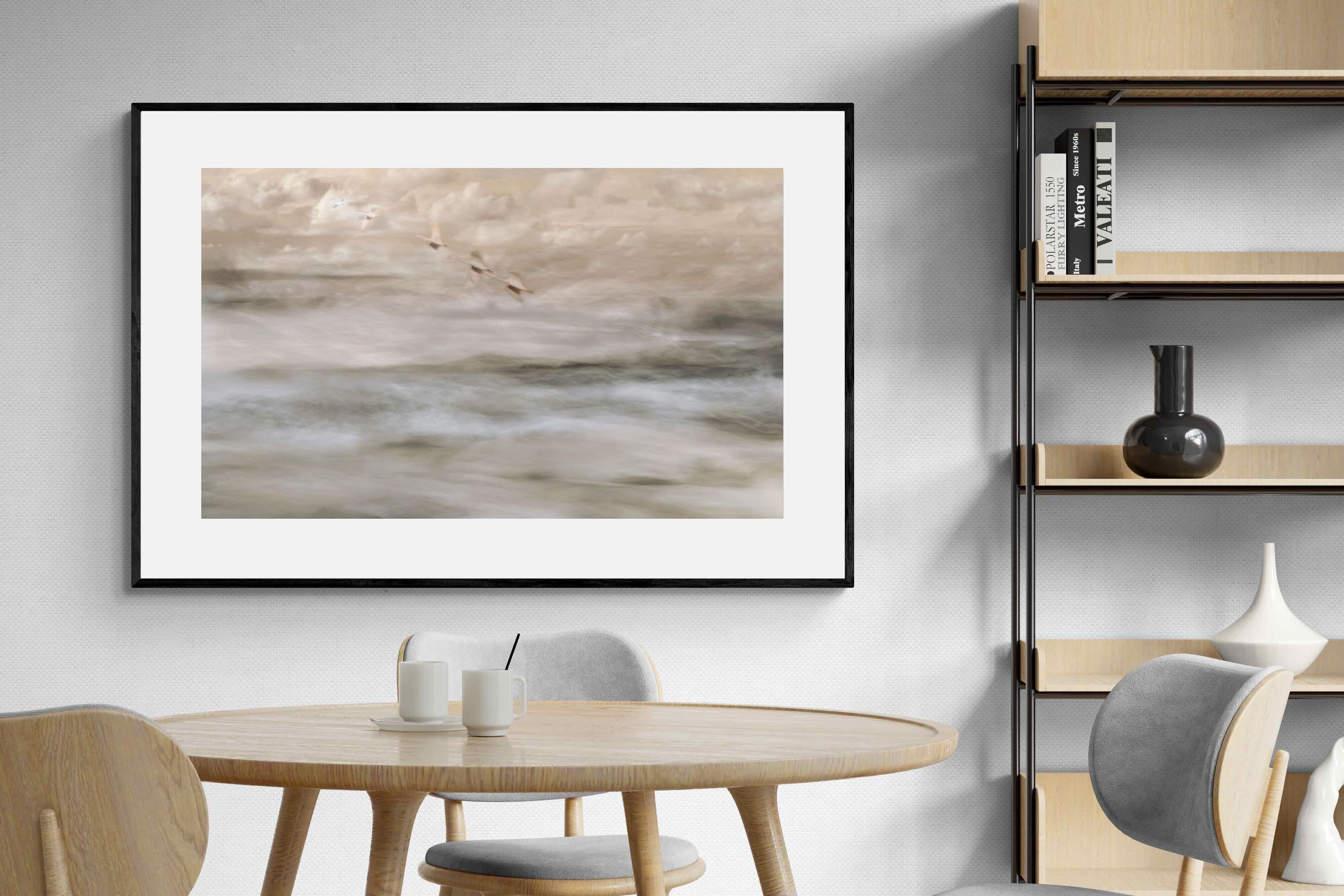 Pixalot Flight Over Mist