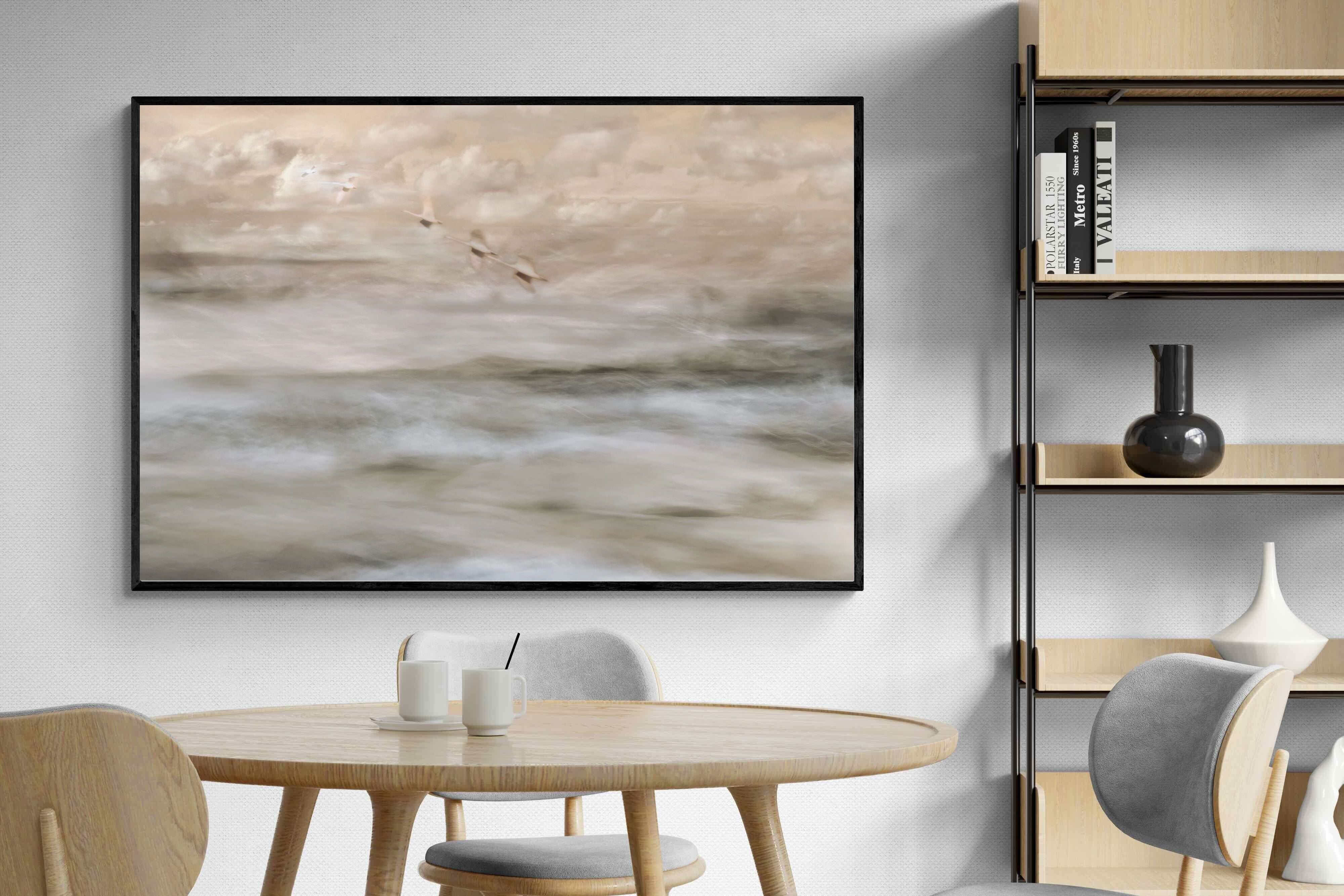 Pixalot Flight Over Mist