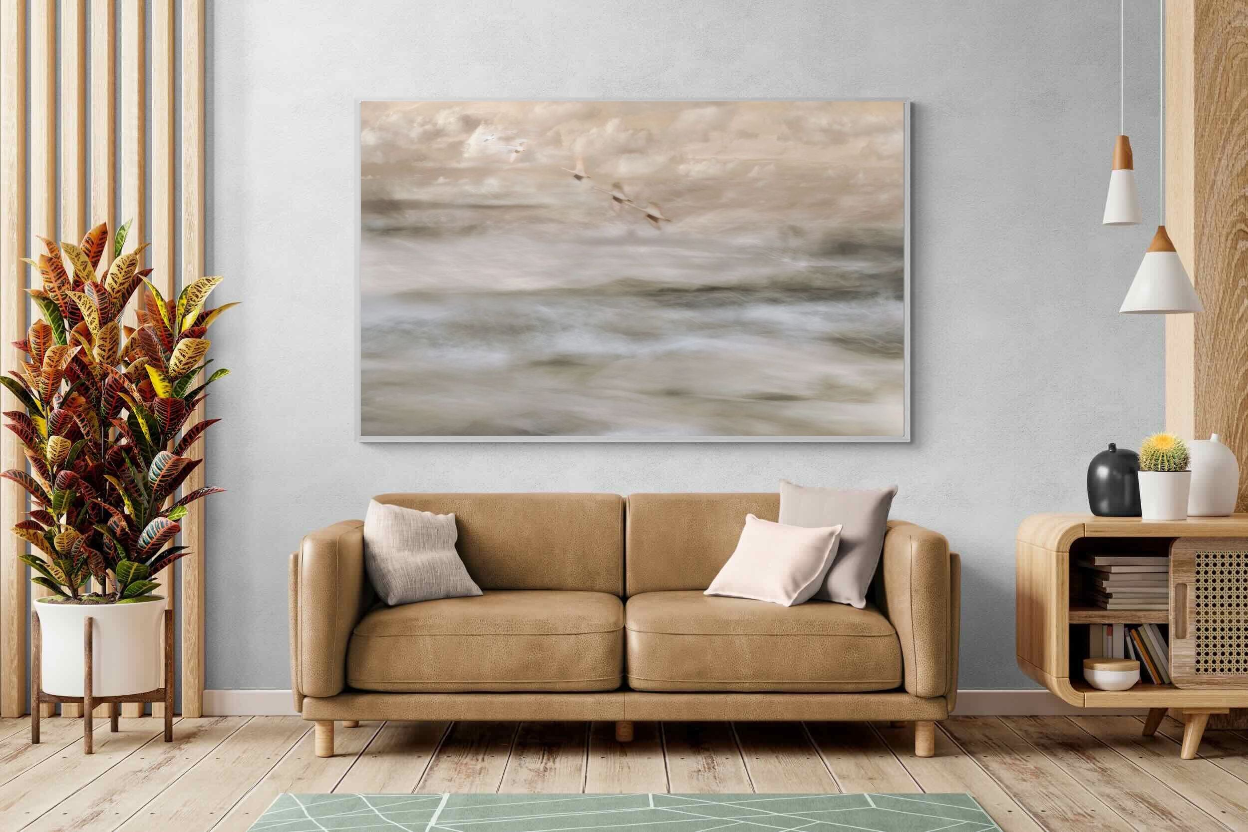 Pixalot Flight Over Mist