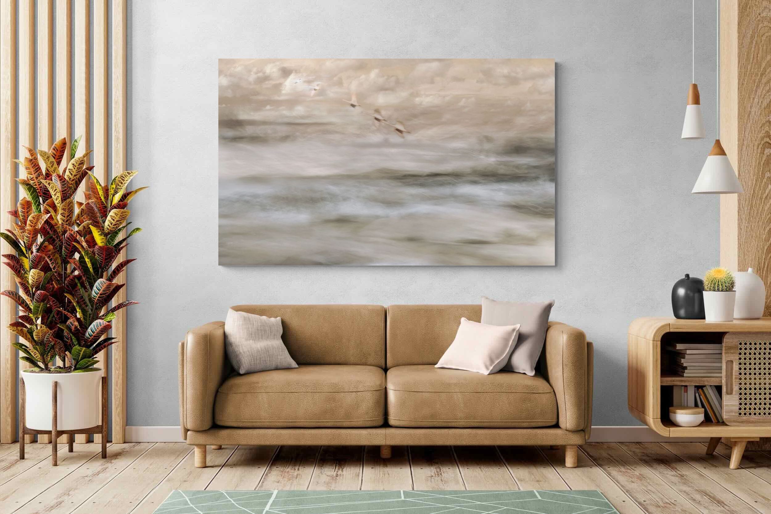 Pixalot Flight Over Mist