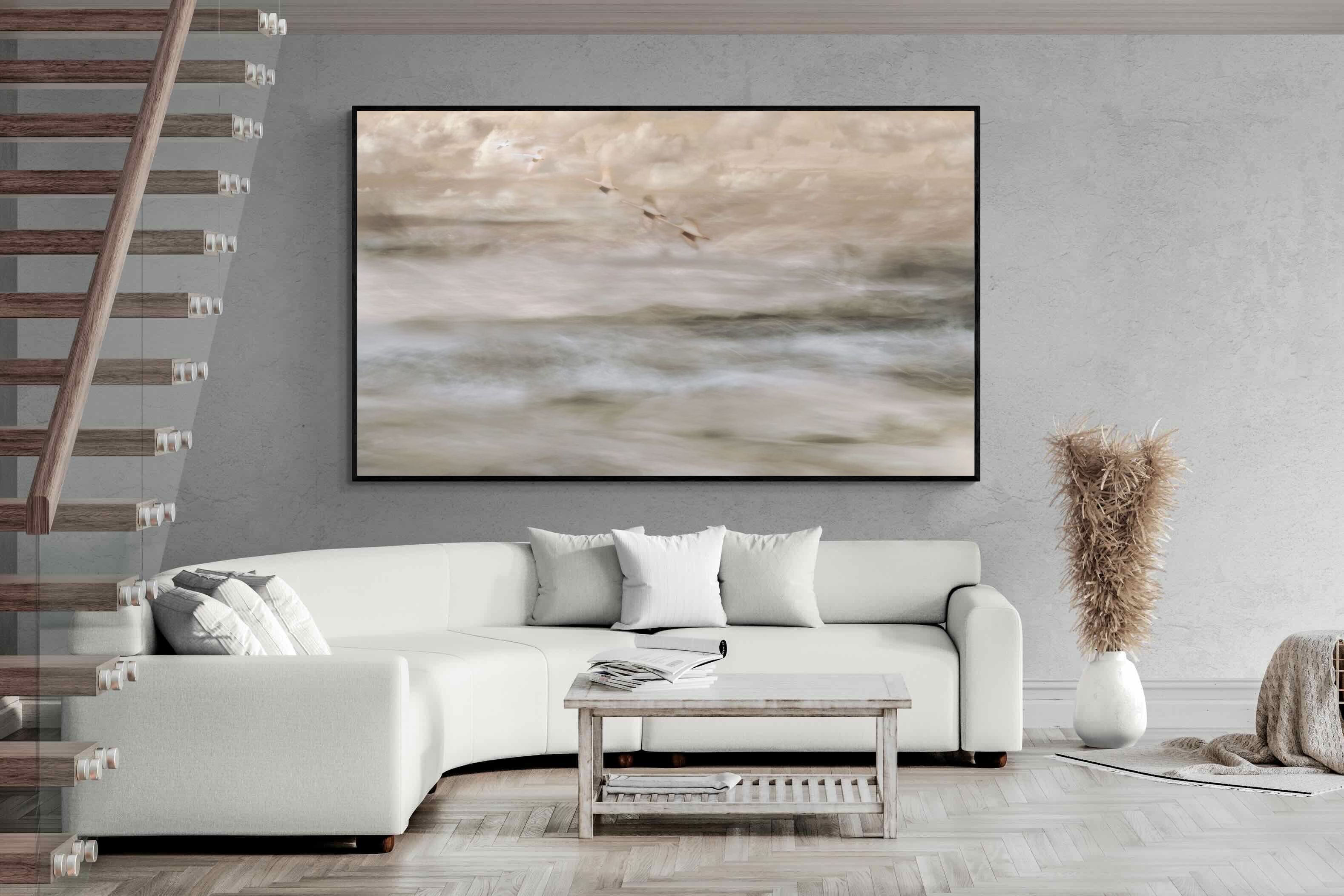 Pixalot Flight Over Mist