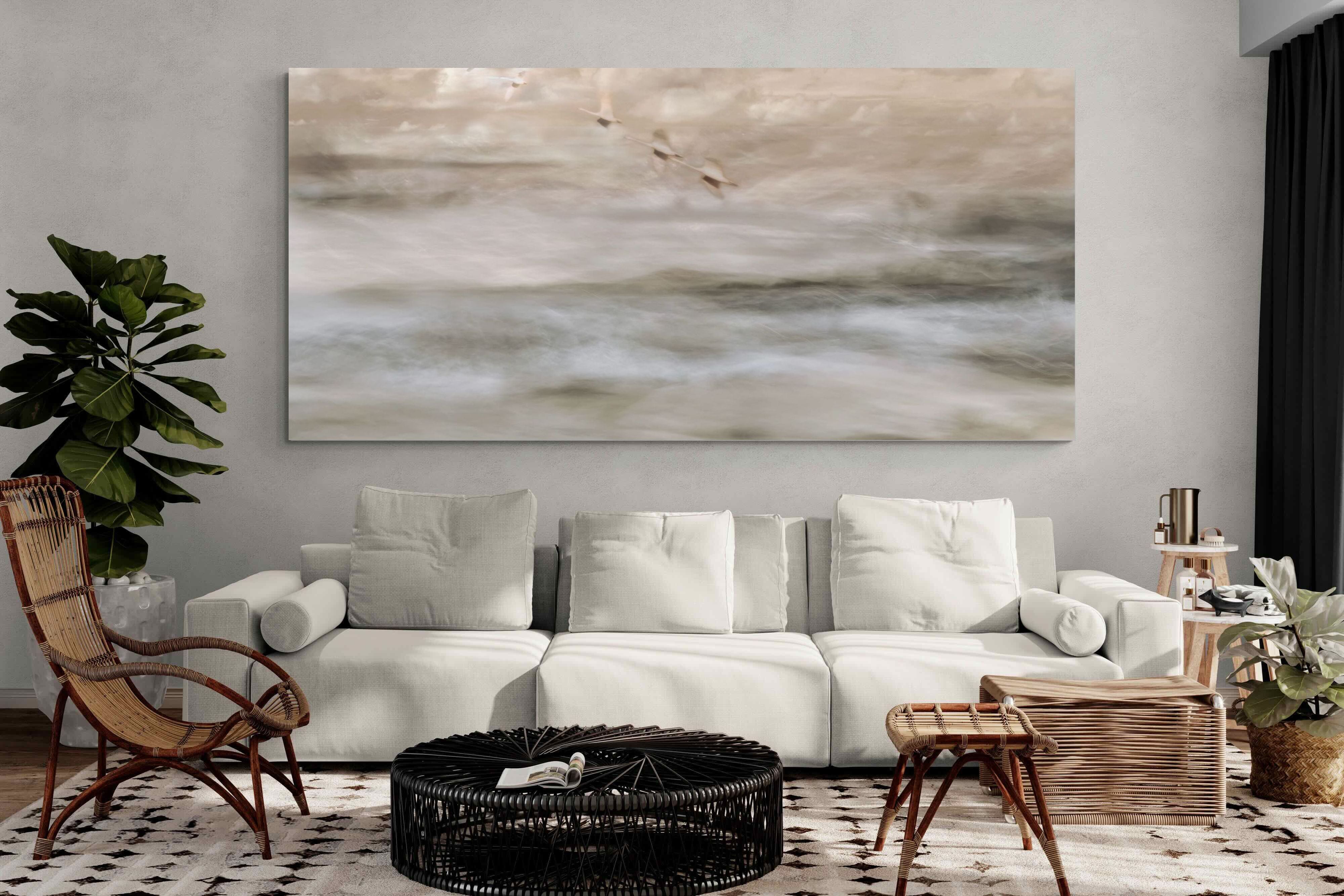 Pixalot Flight Over Mist