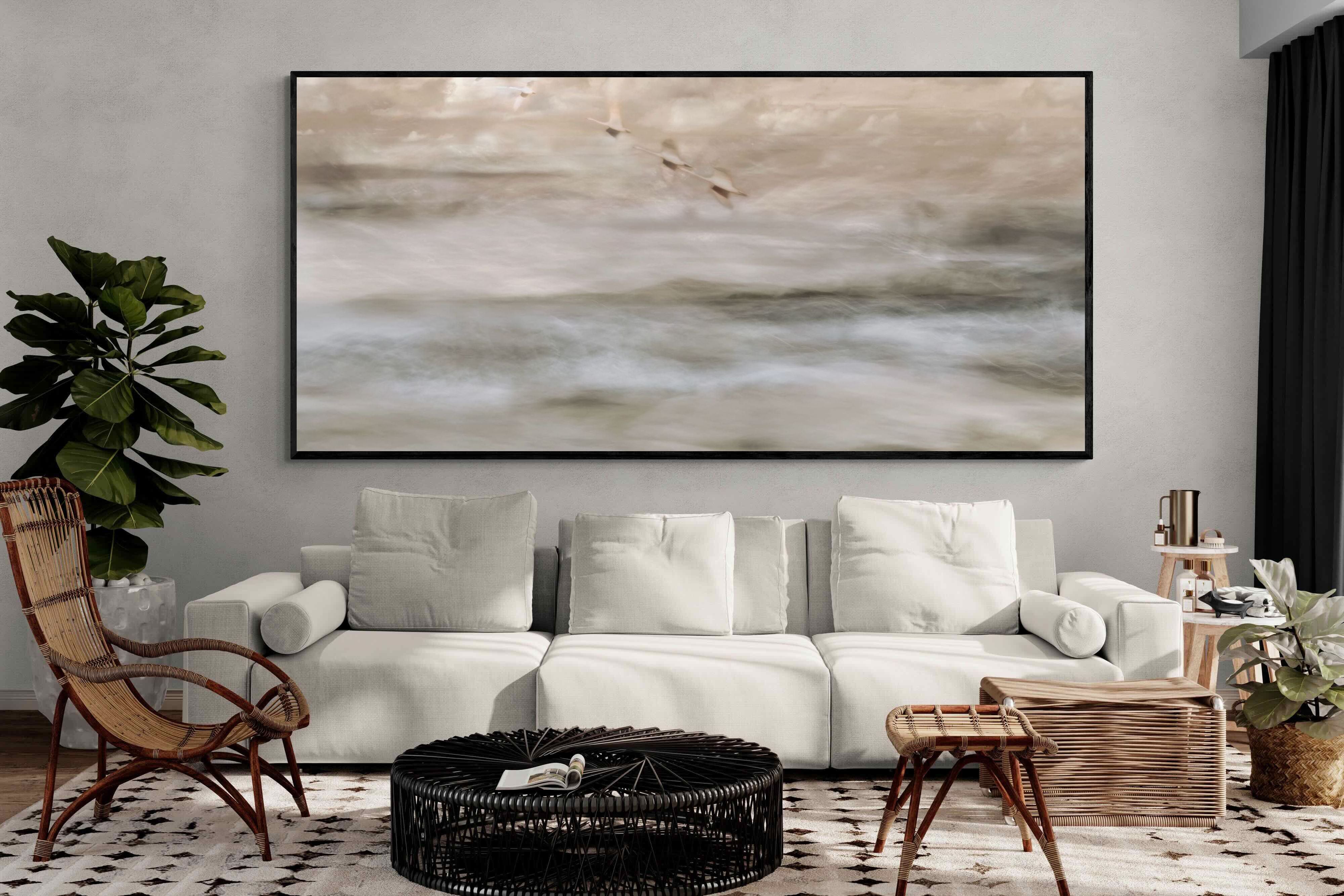 Pixalot Flight Over Mist