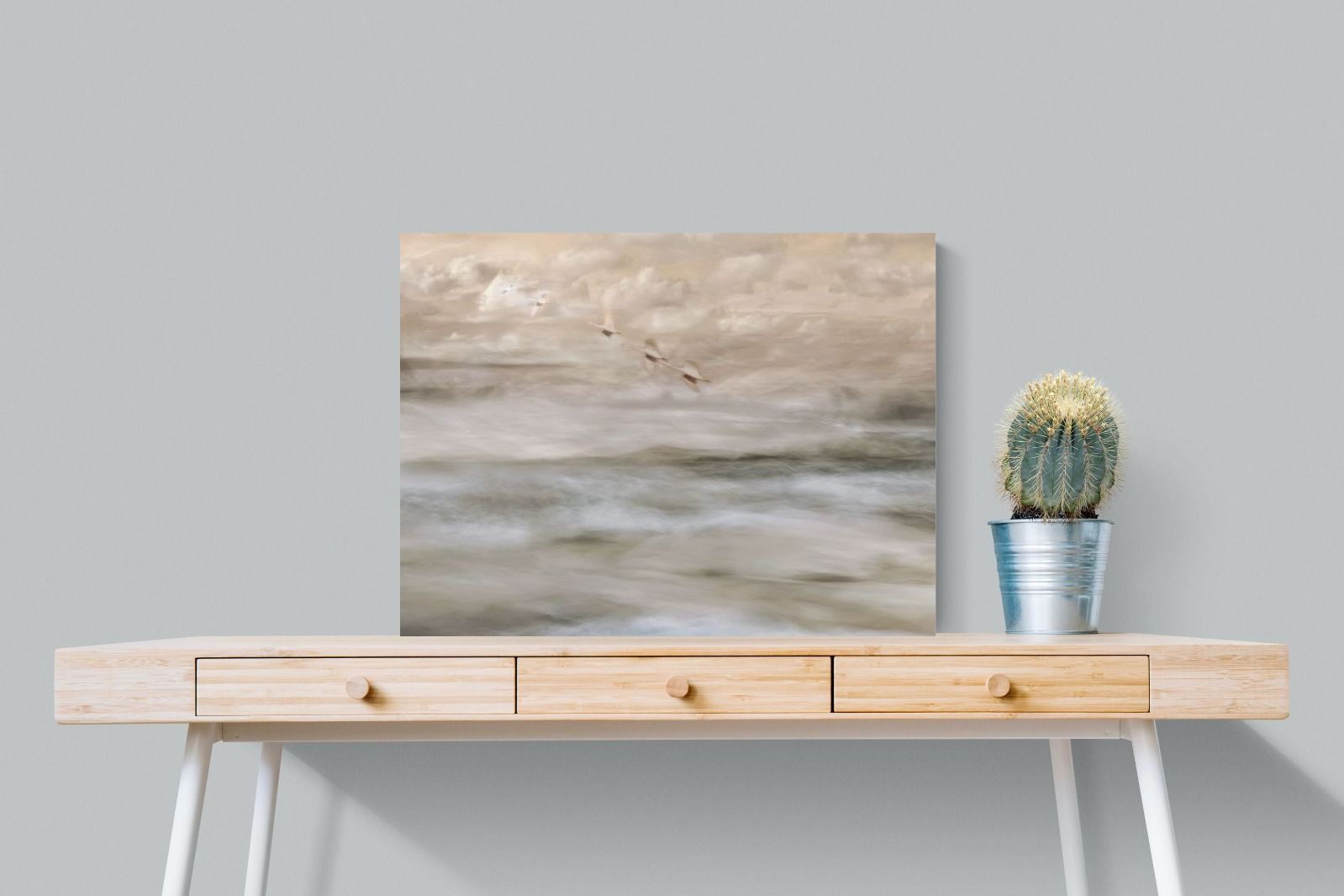 Pixalot Flight Over Mist