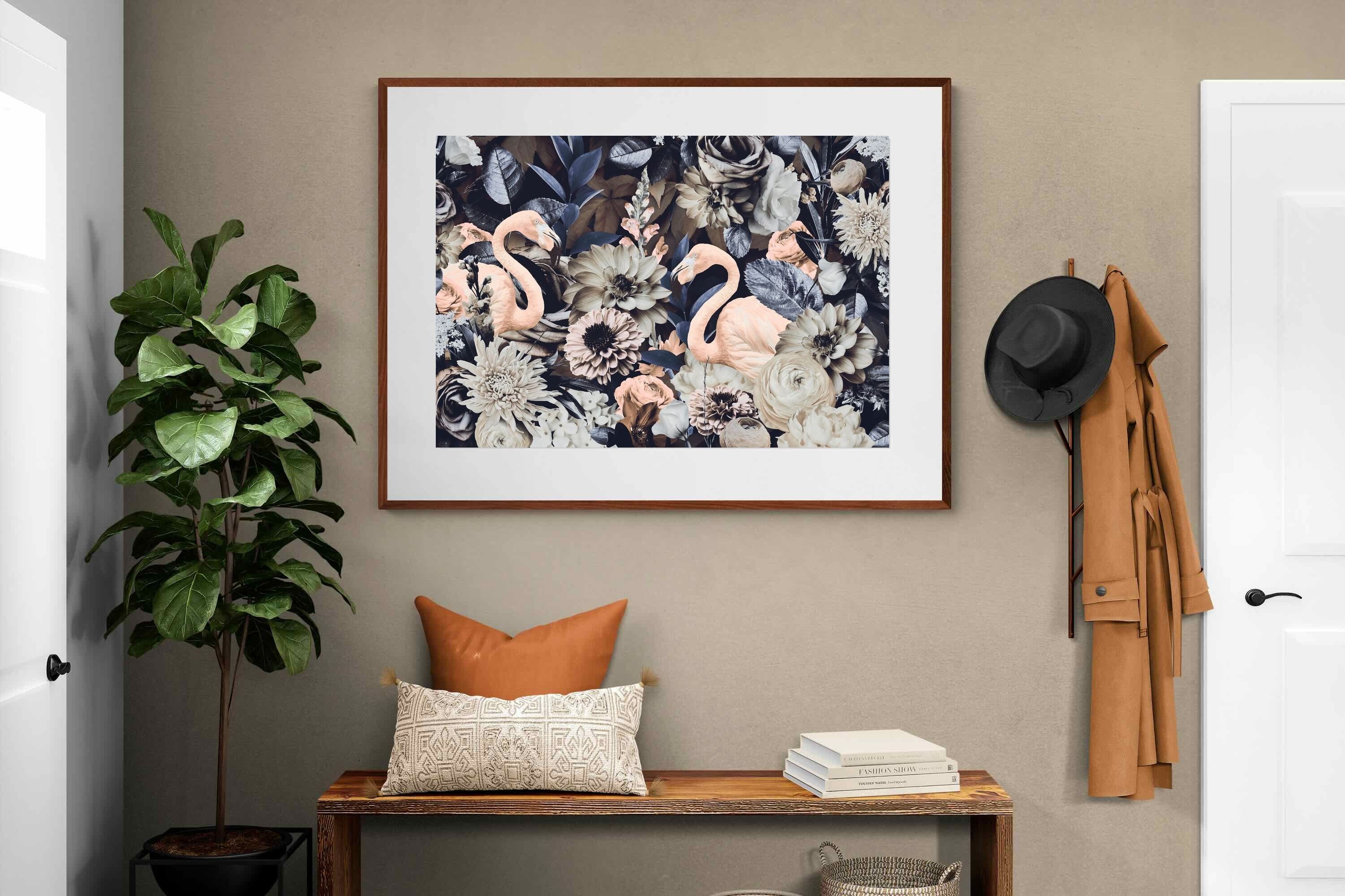 Pixalot ® Floral Flamingos