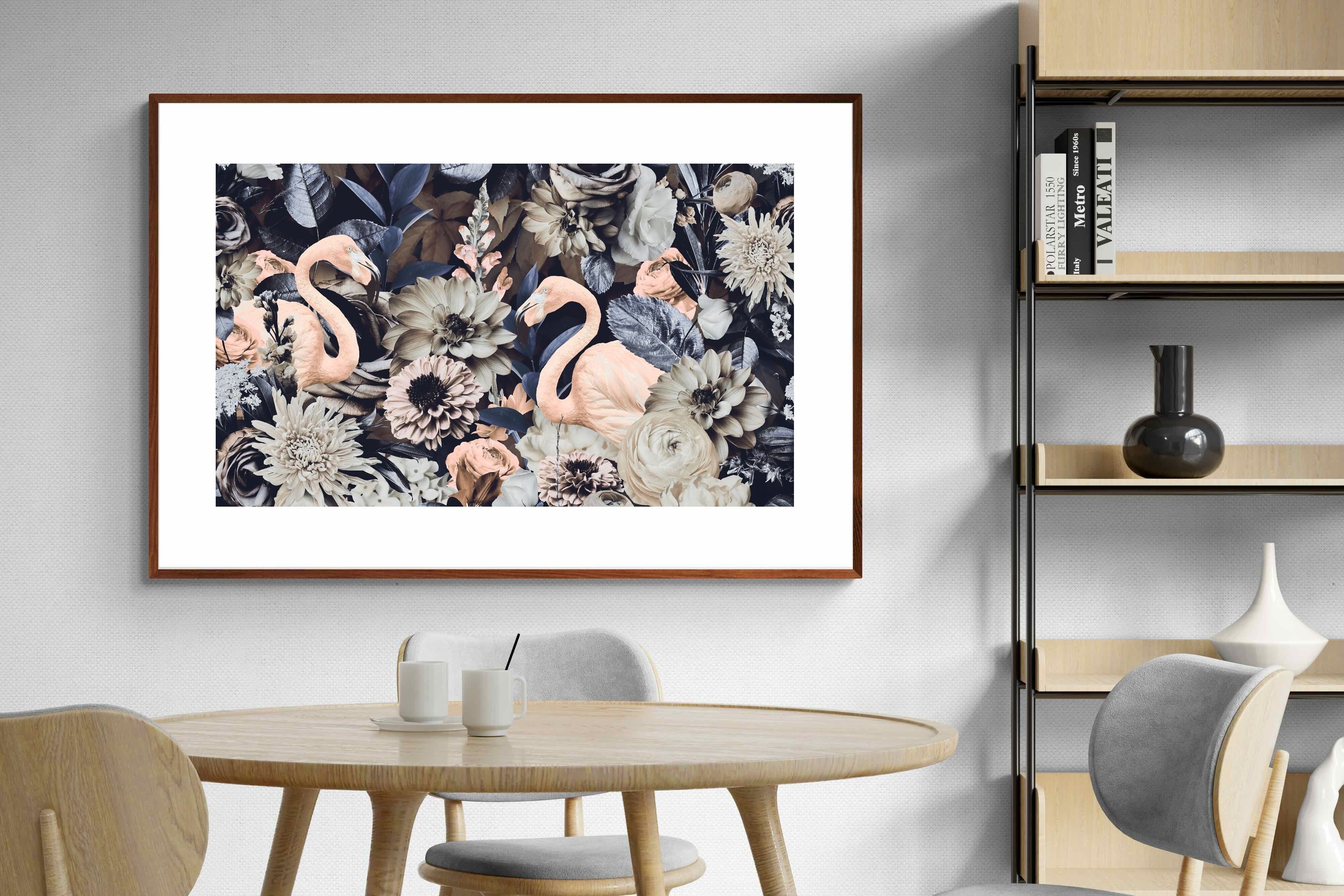 Pixalot ® Floral Flamingos