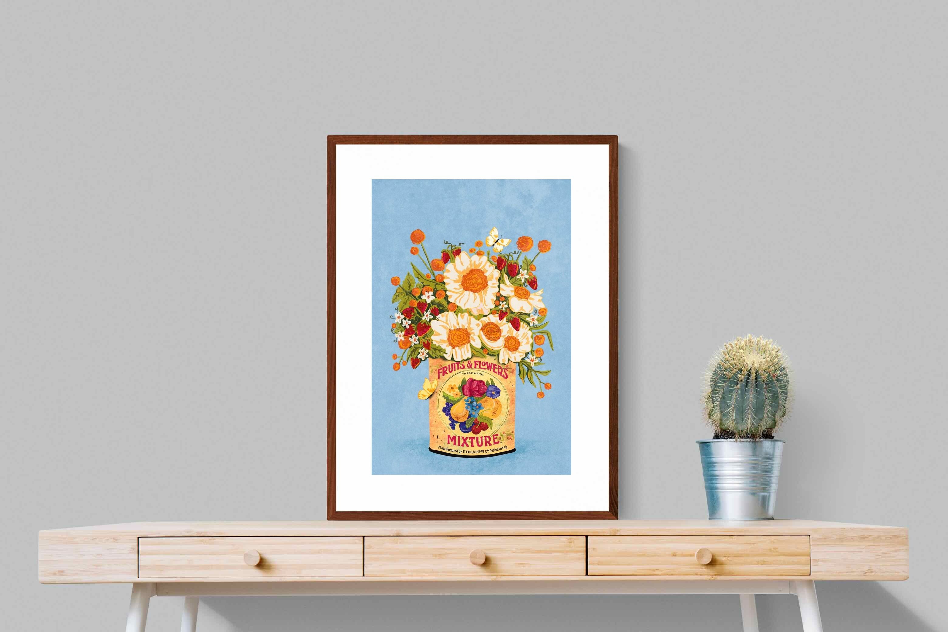 Pixalot Flowers in a Tea Can