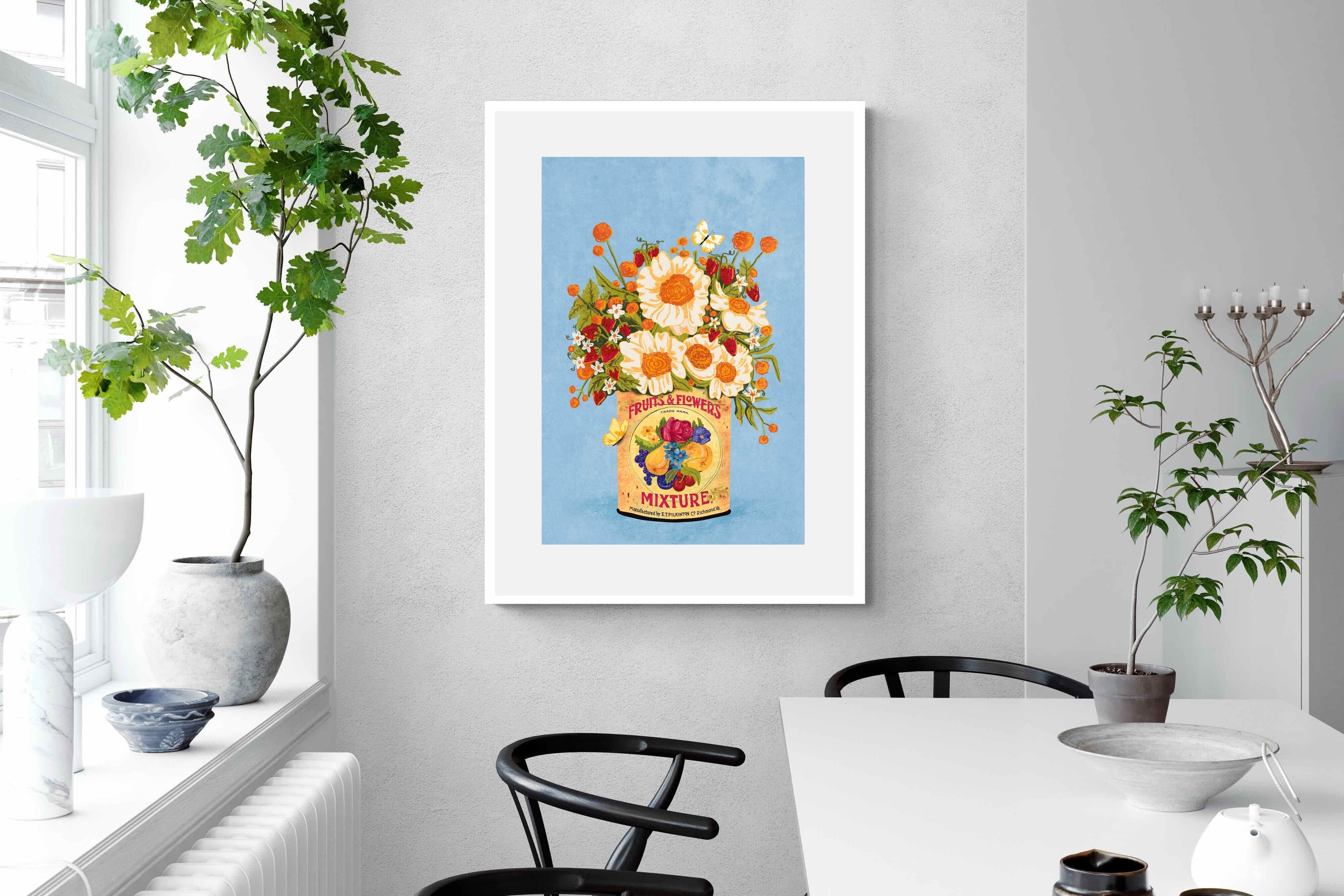 Pixalot Flowers in a Tea Can