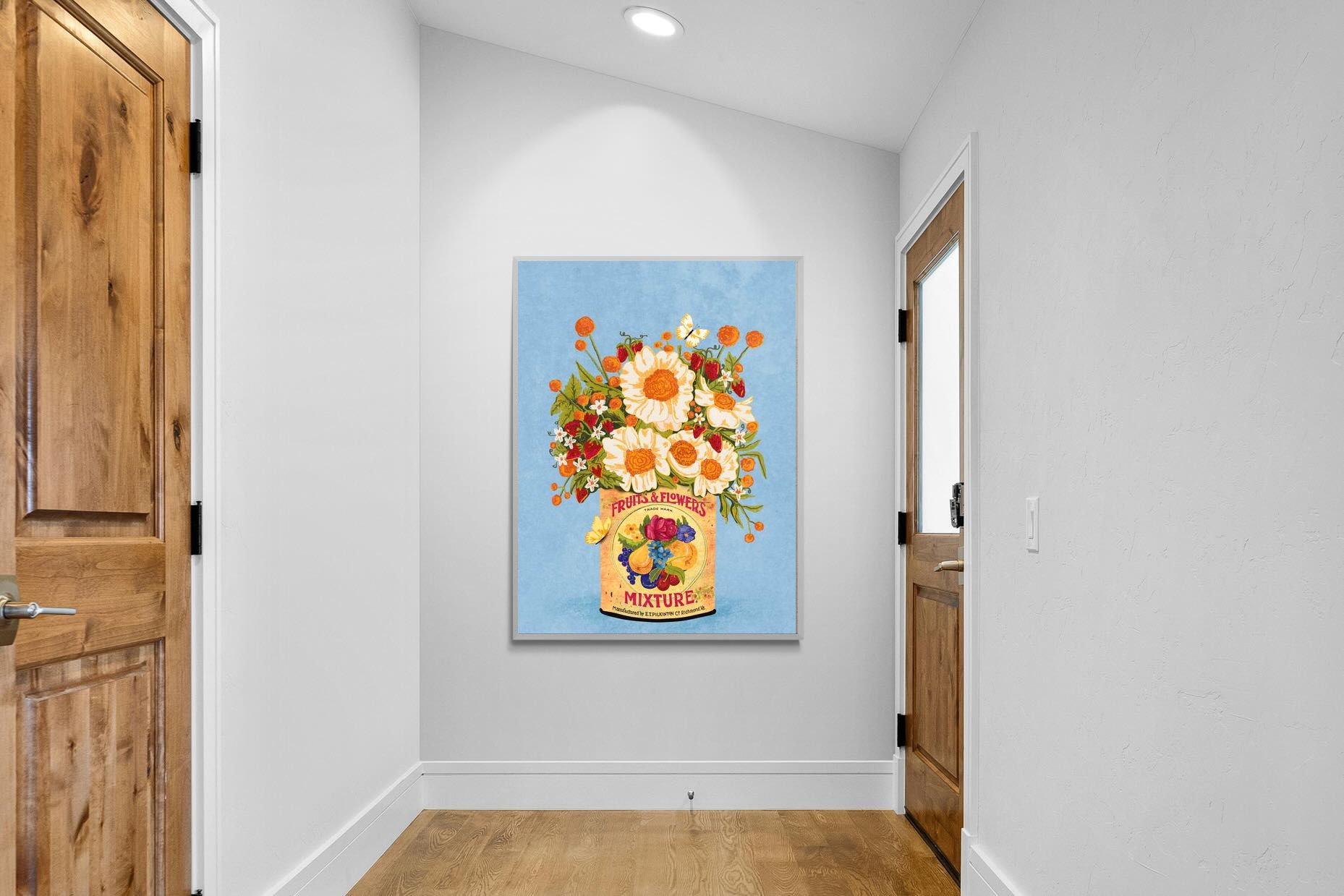 Pixalot Flowers in a Tea Can