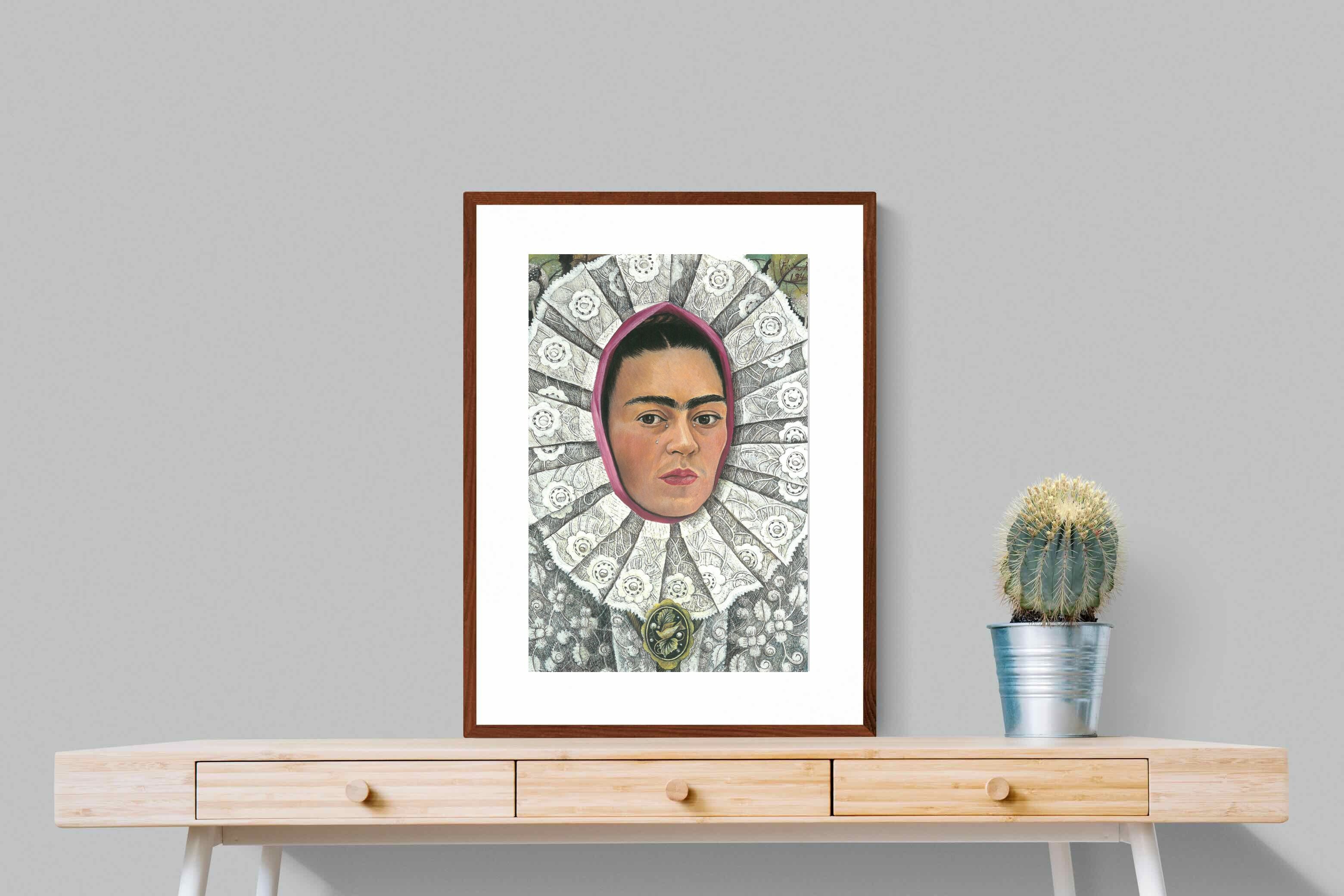 Pixalot Frida Self-Portrait with Medallion