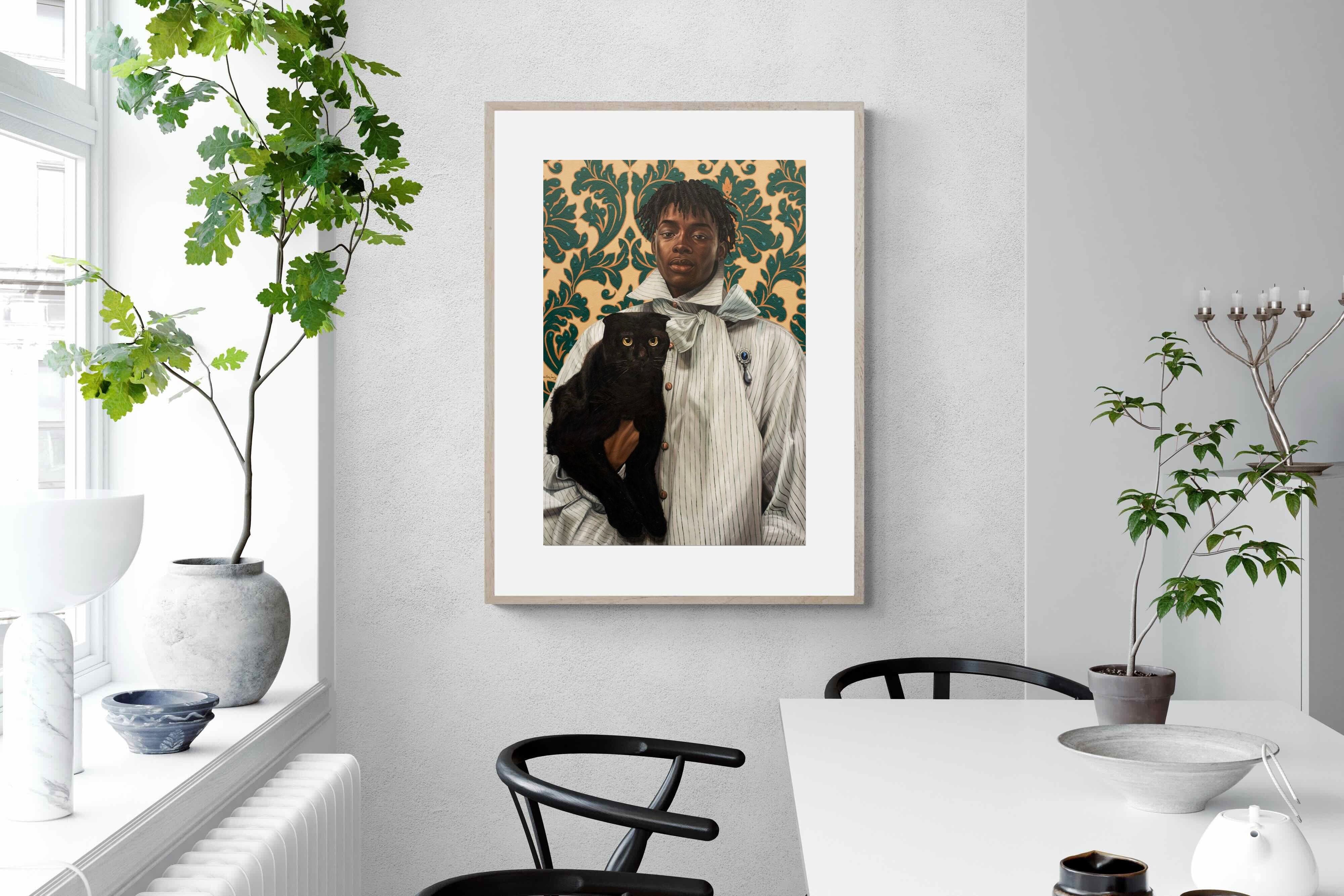 Pixalot Gentleman with Cat