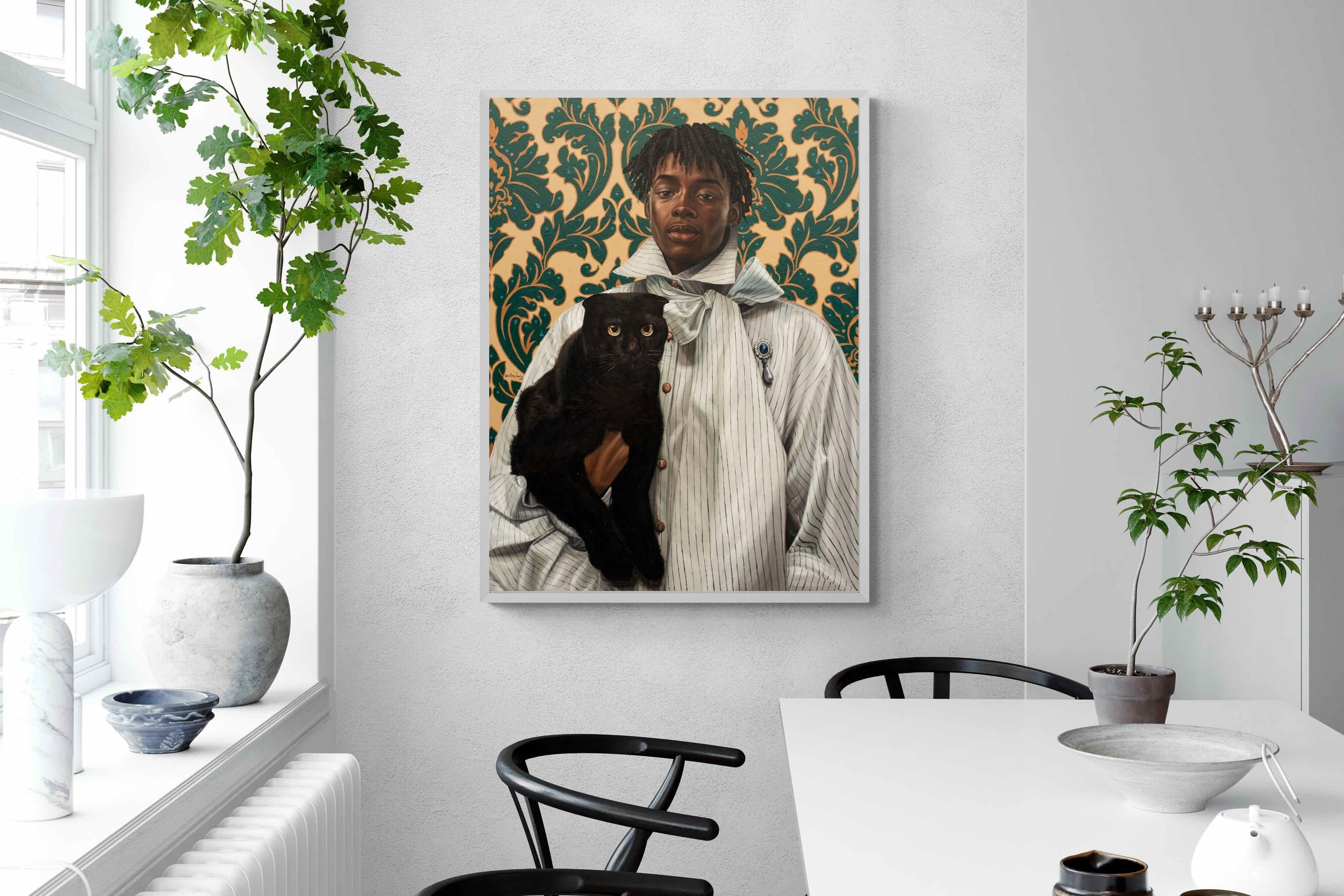 Pixalot Gentleman with Cat