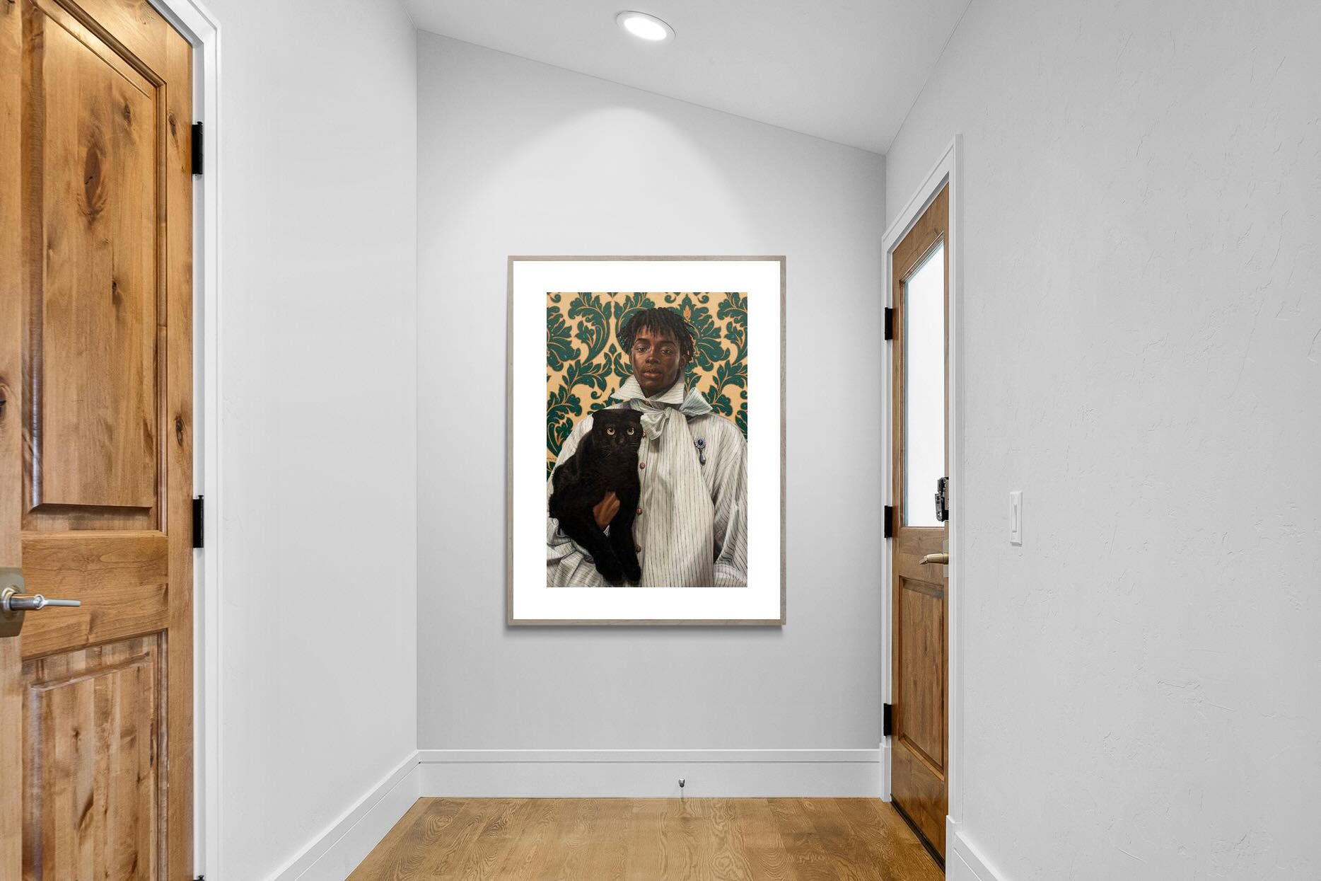 Pixalot Gentleman with Cat