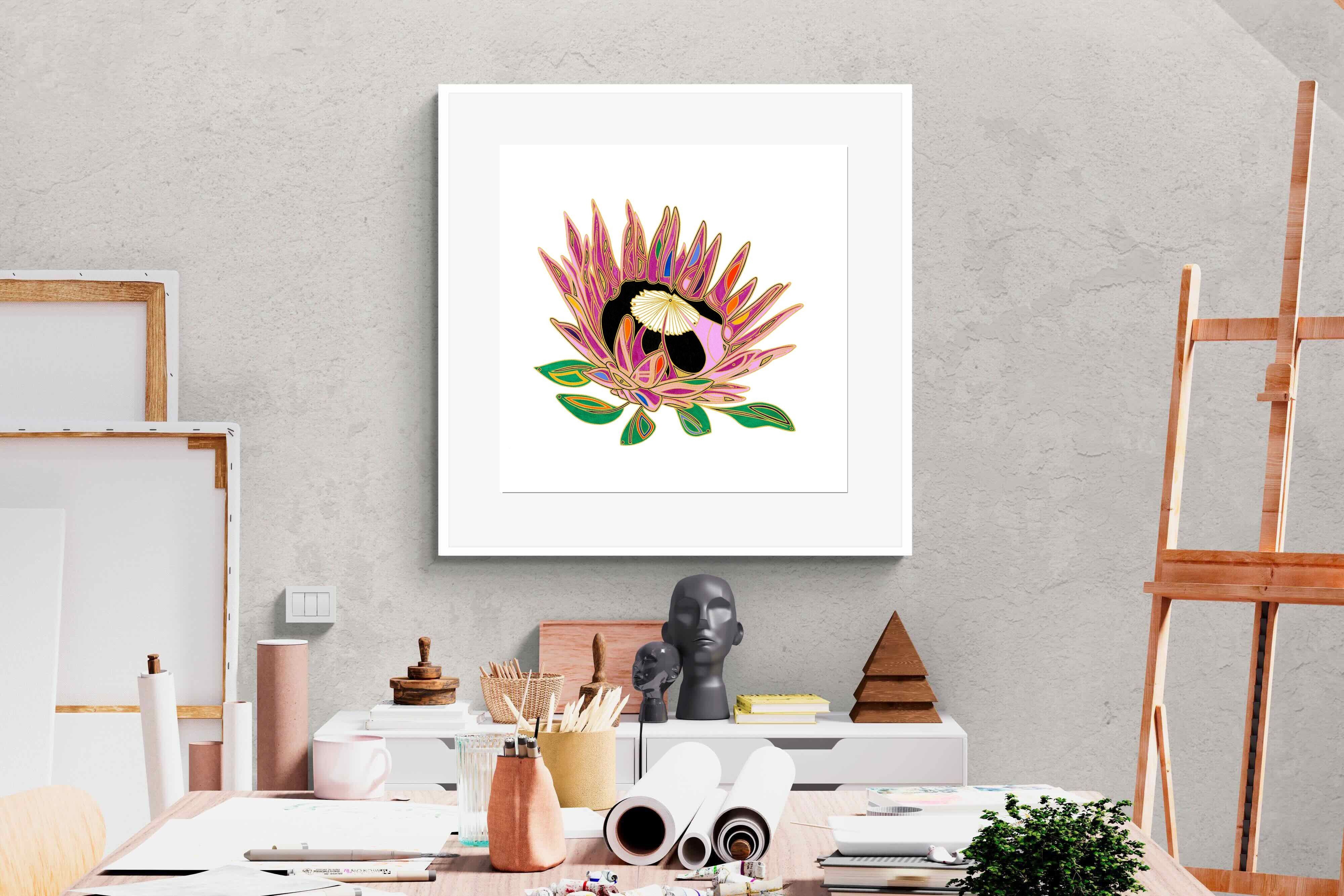 Pixalot Geometric Protea