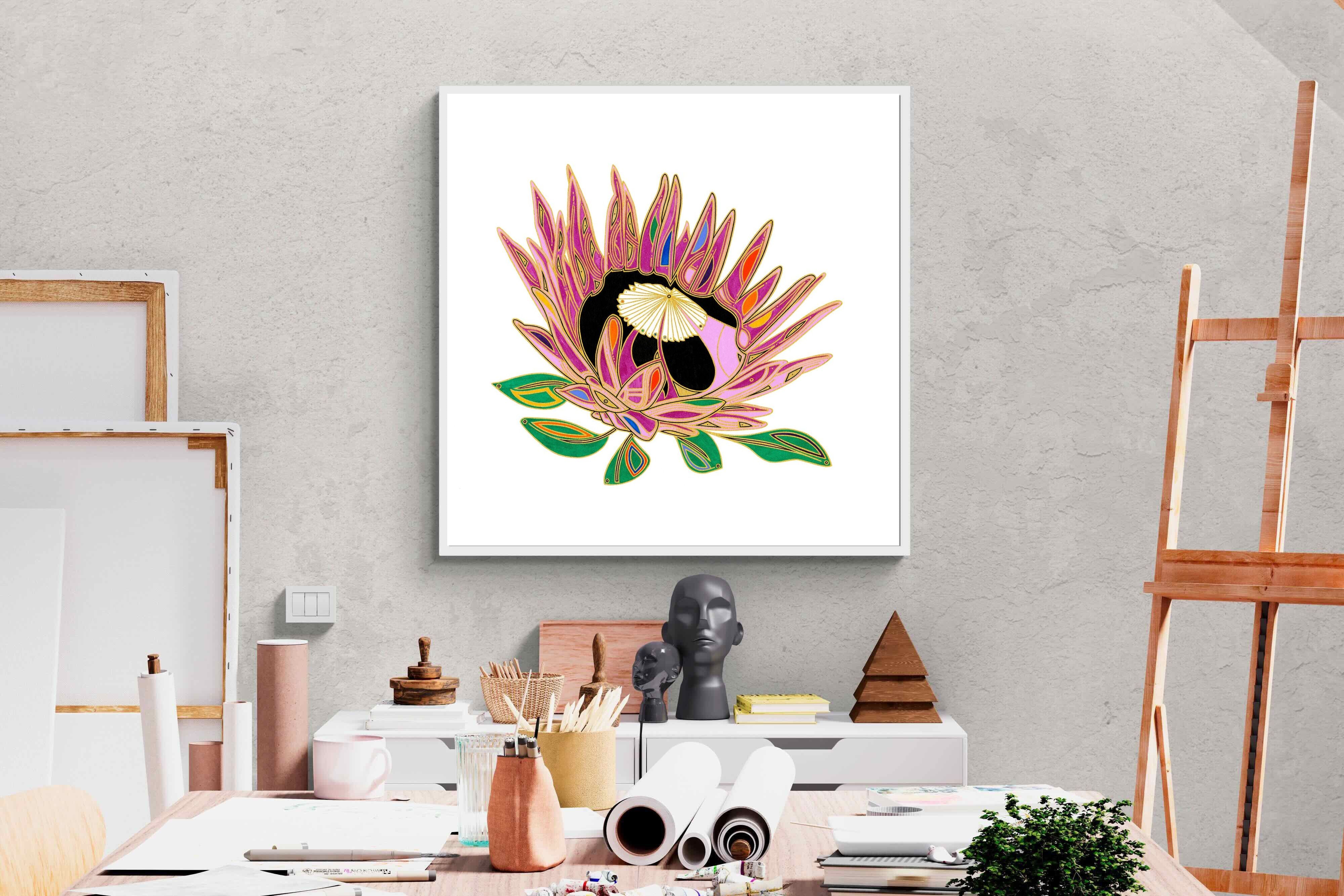 Pixalot Geometric Protea