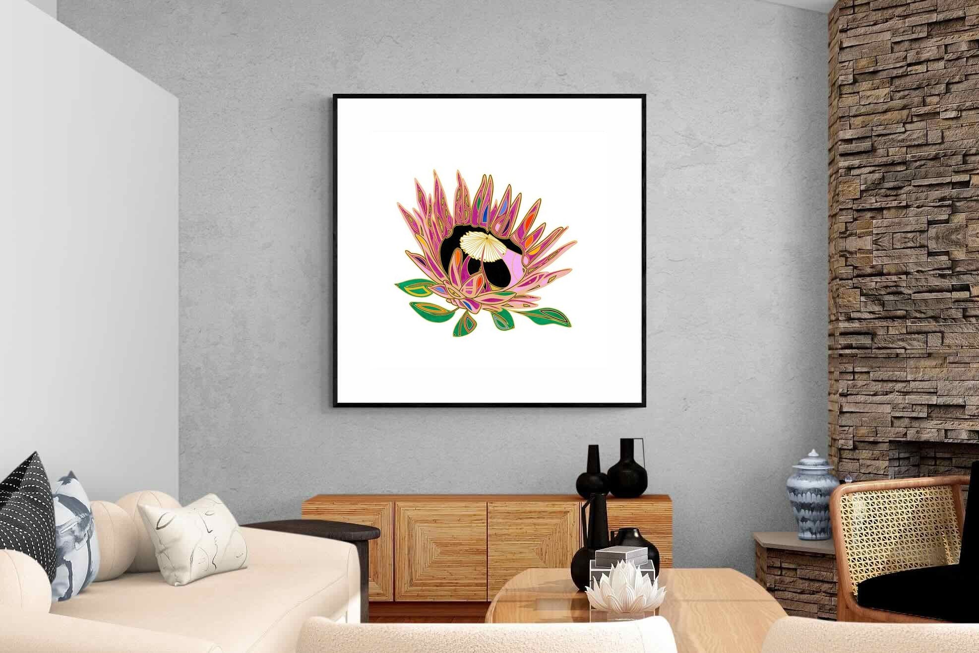 Pixalot Geometric Protea