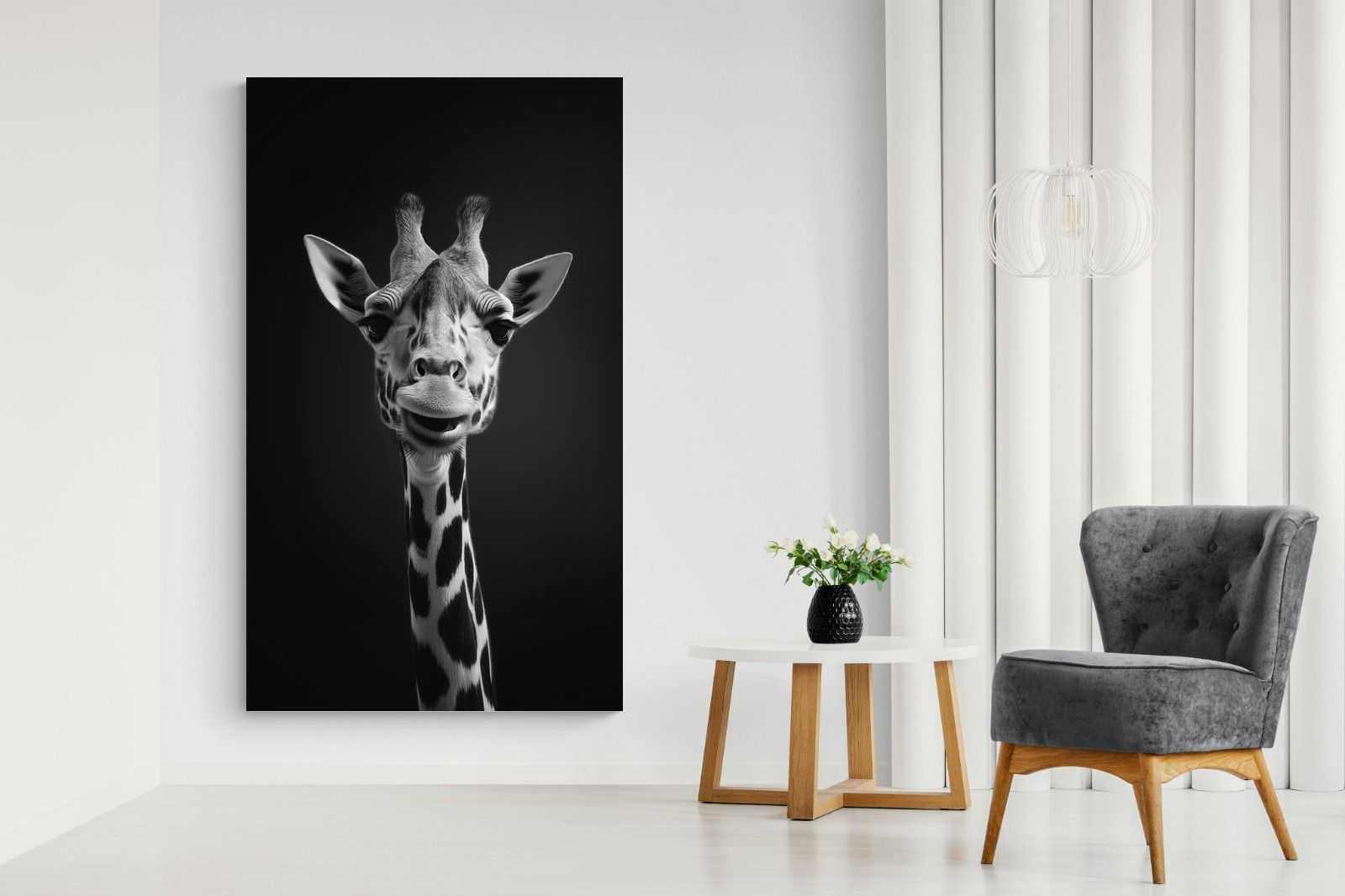 Pixalot Giraffe Portrait