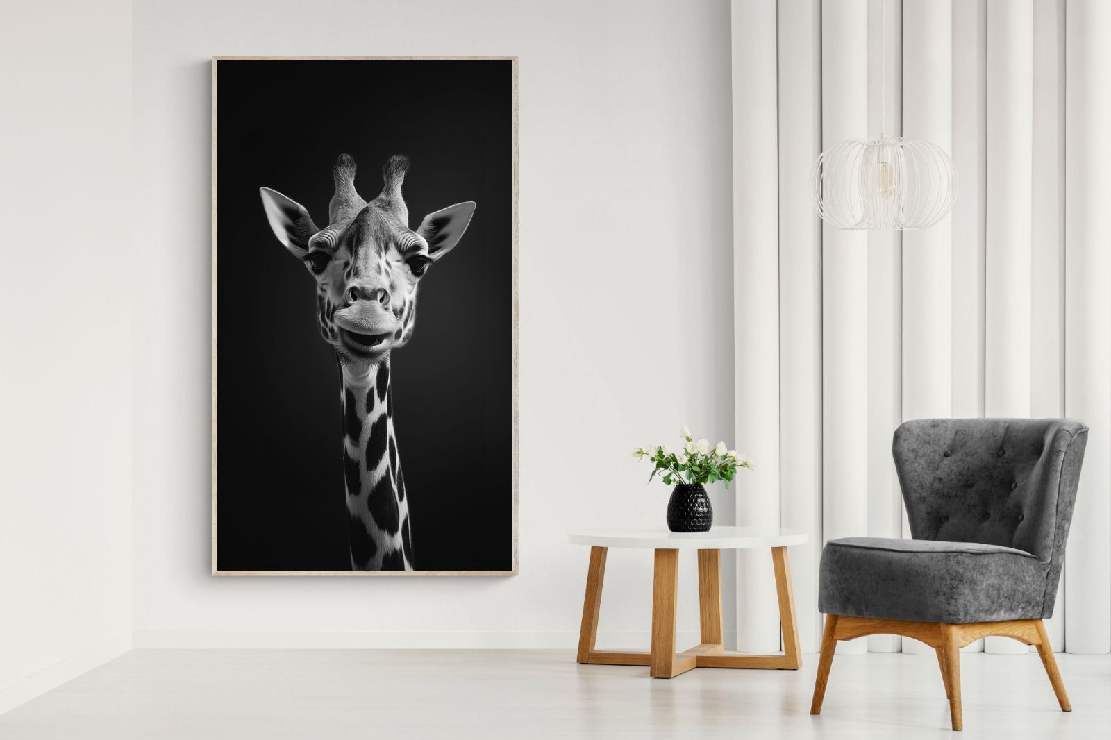 Pixalot Giraffe Portrait