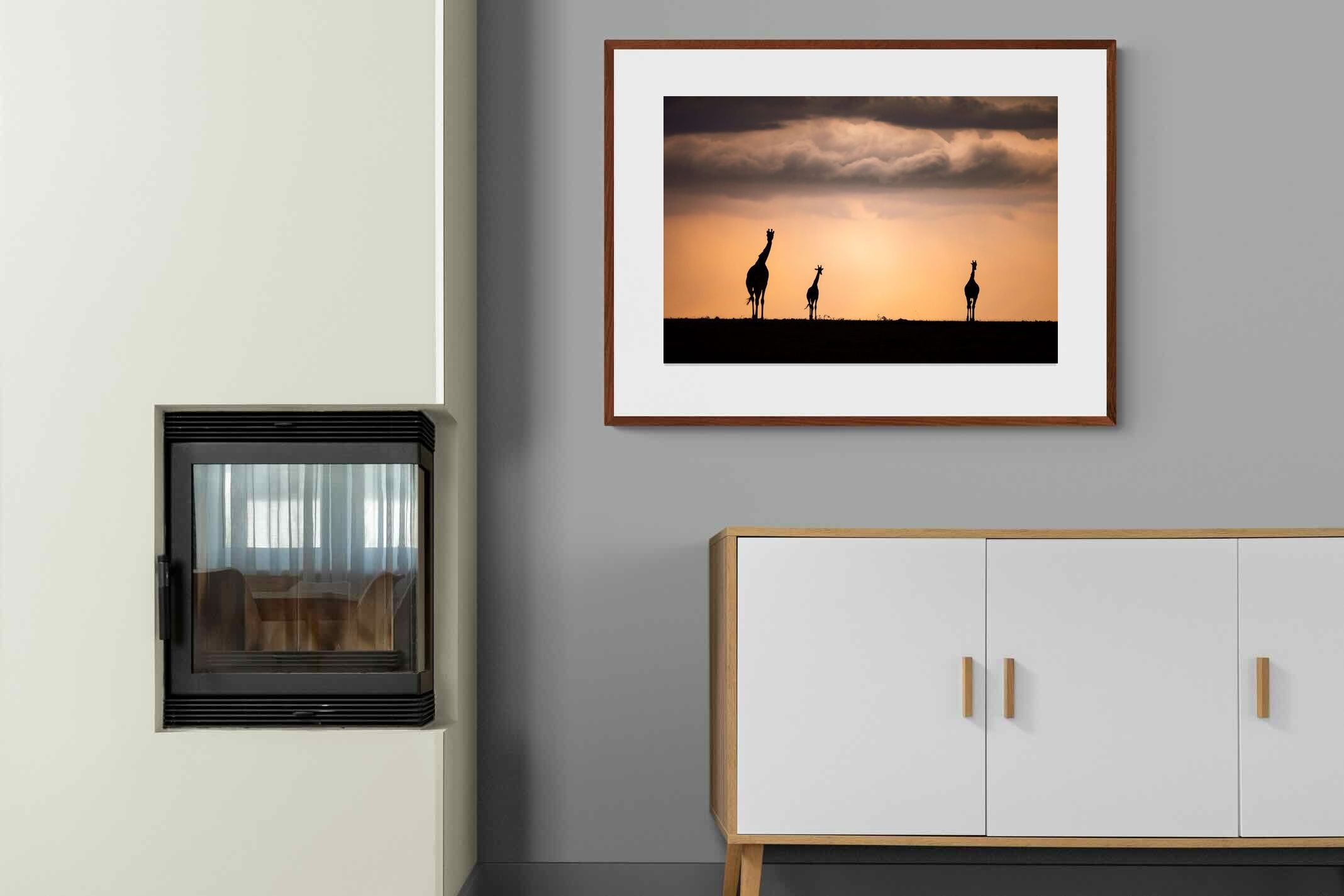 Pixalot ® Giraffe Silhouette