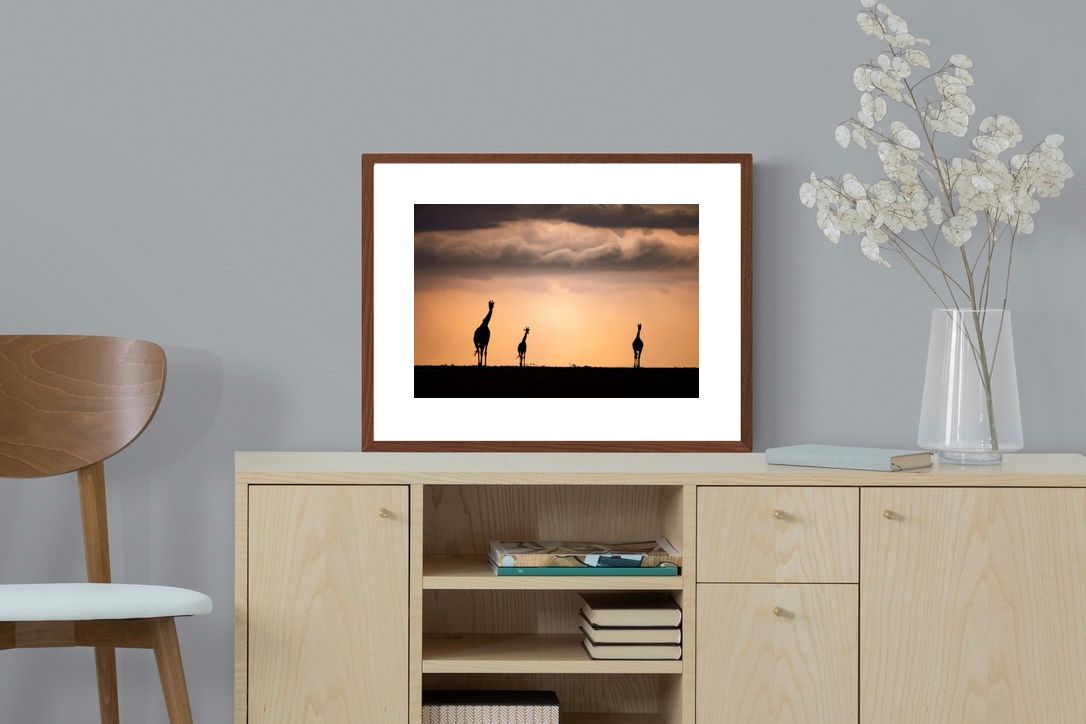 Pixalot ® Giraffe Silhouette