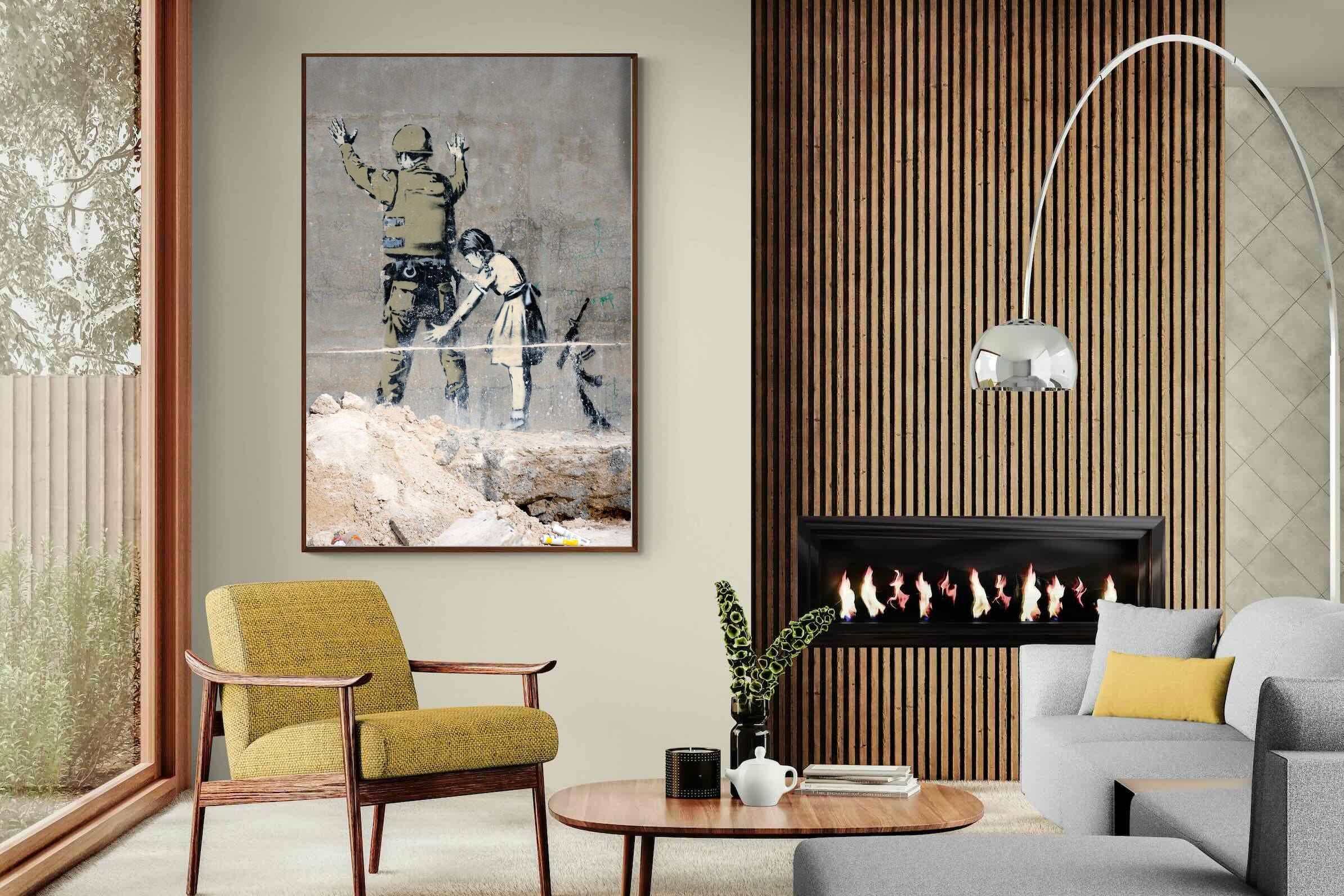 Pixalot Girl Frisking Soldier