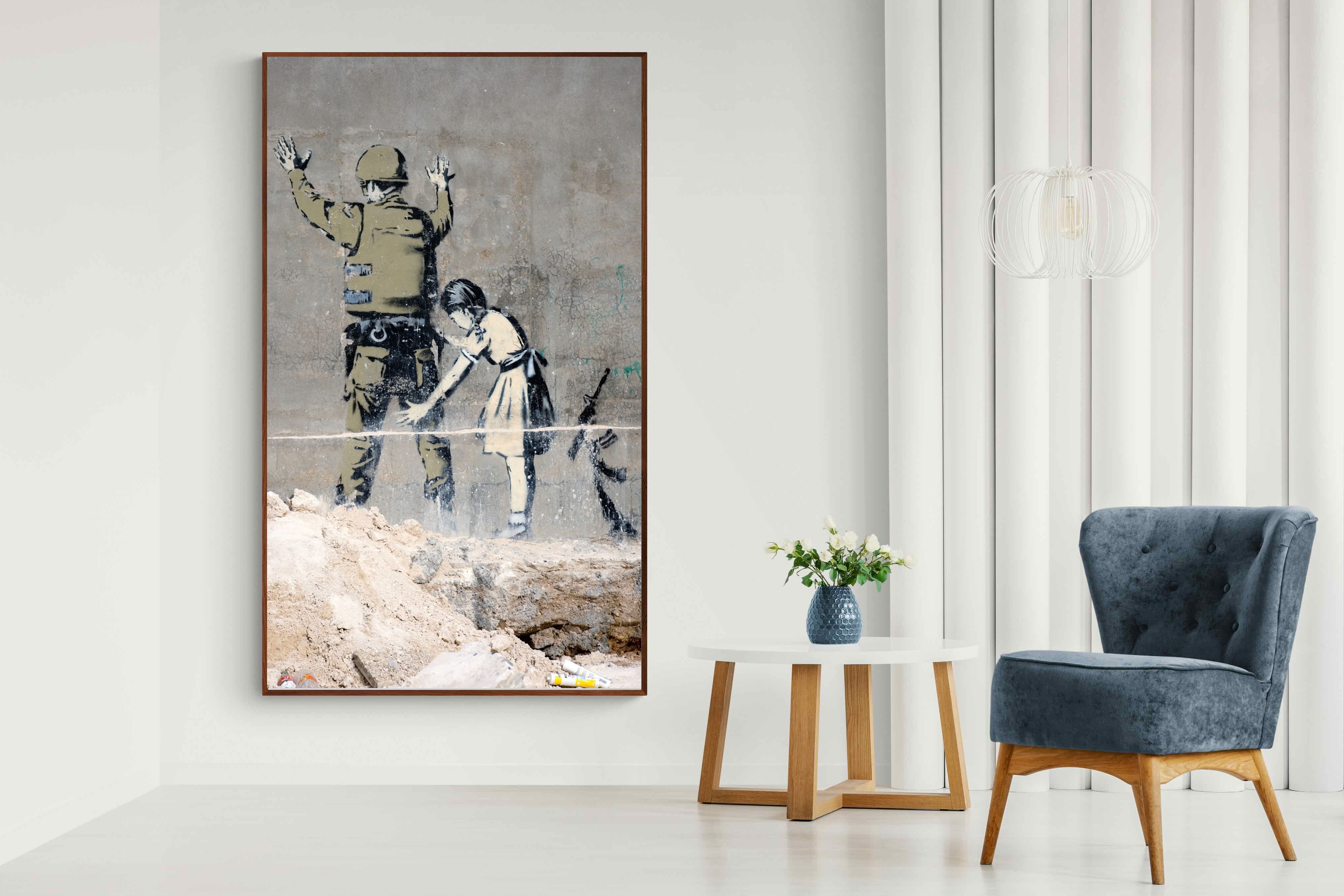 Pixalot Girl Frisking Soldier