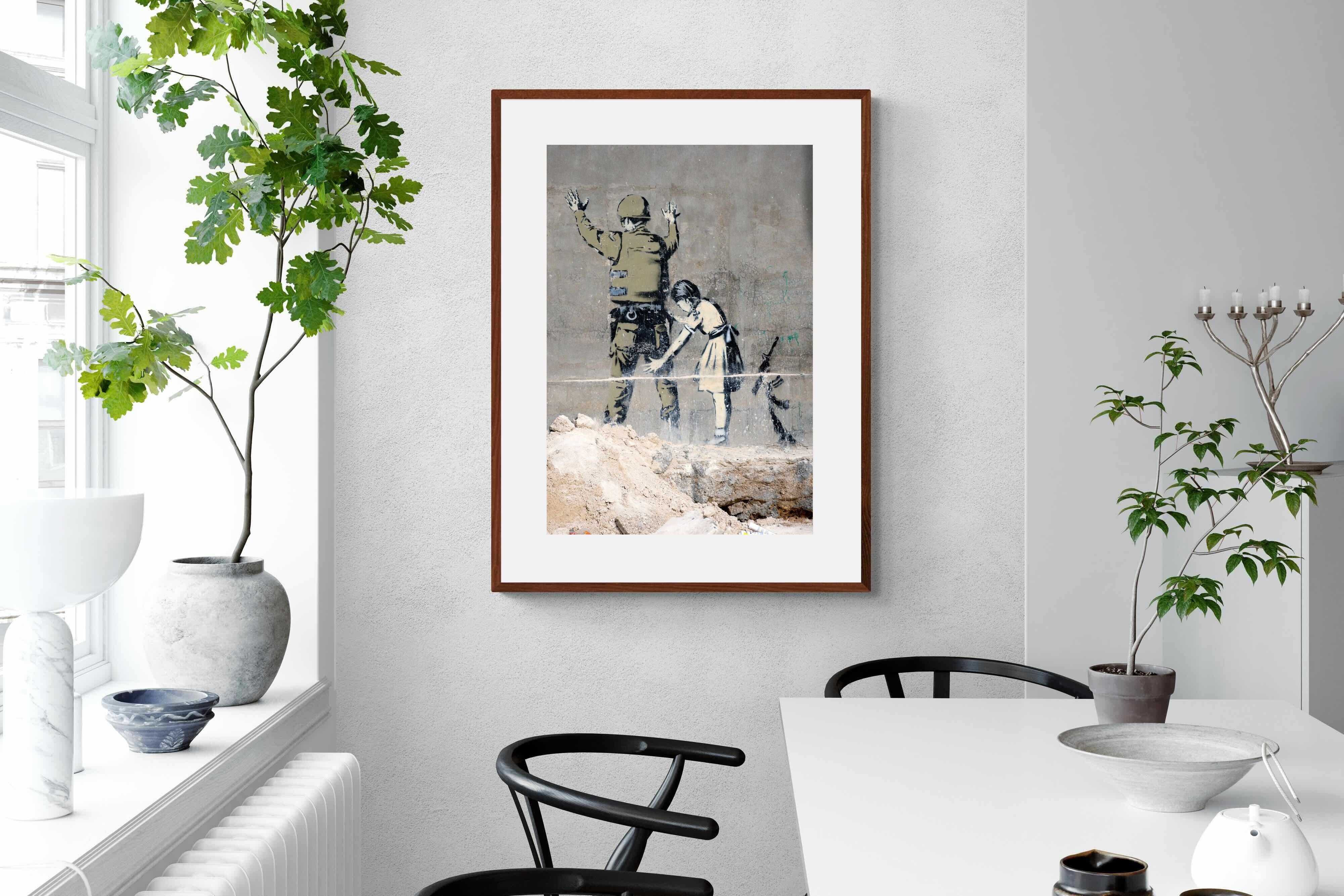 Pixalot Girl Frisking Soldier