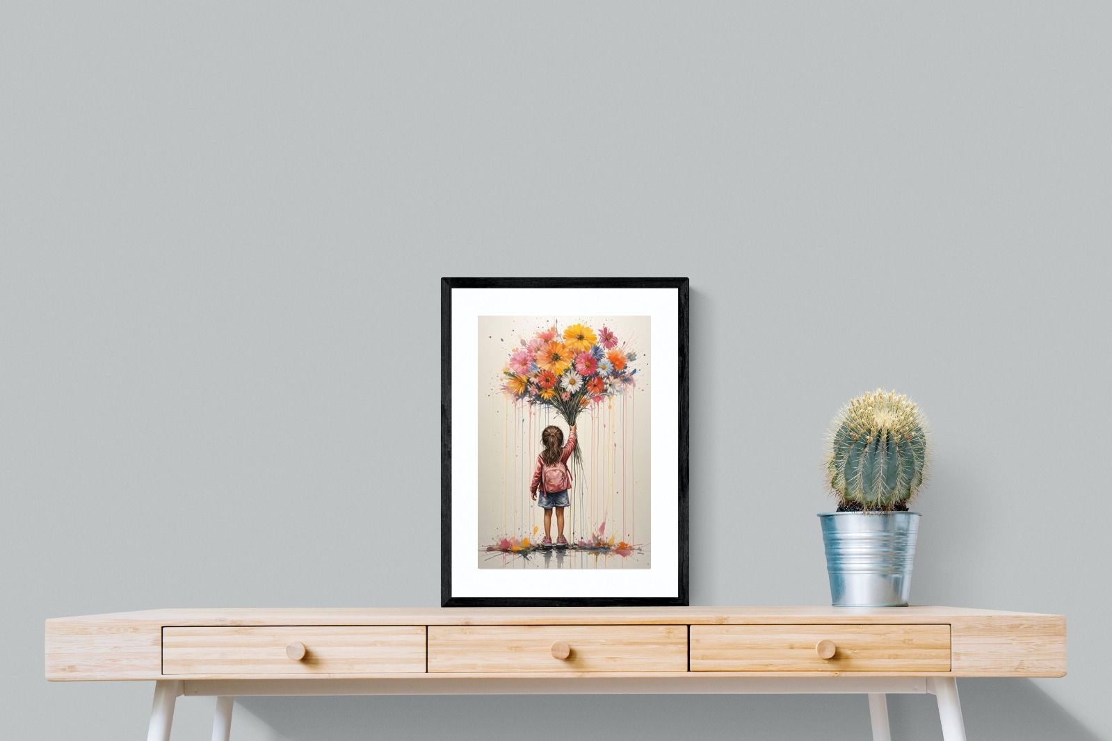 Pixalot ® Girl With Flowers