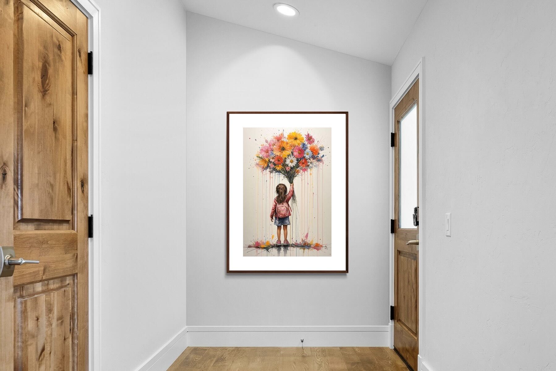 Pixalot ® Girl With Flowers