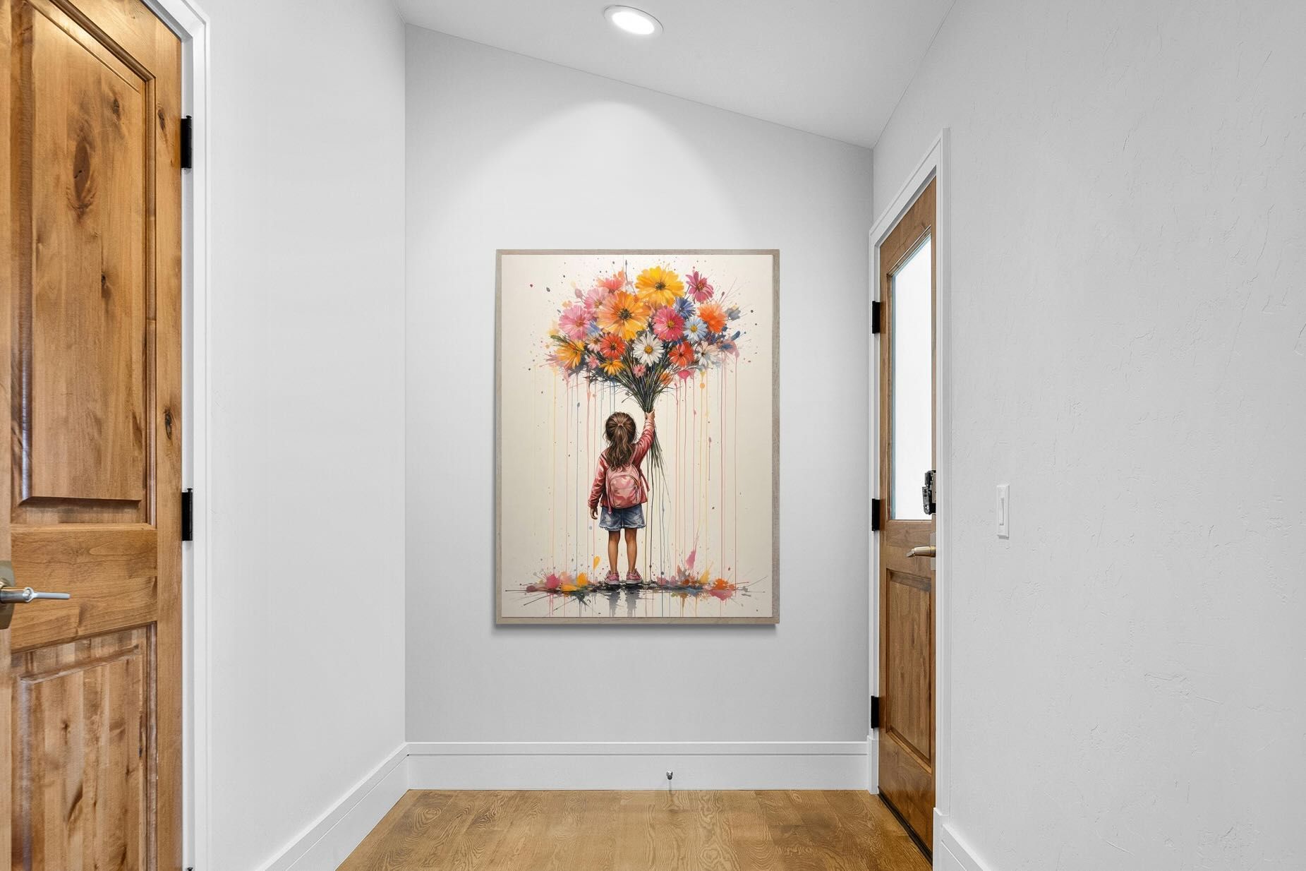 Pixalot ® Girl With Flowers