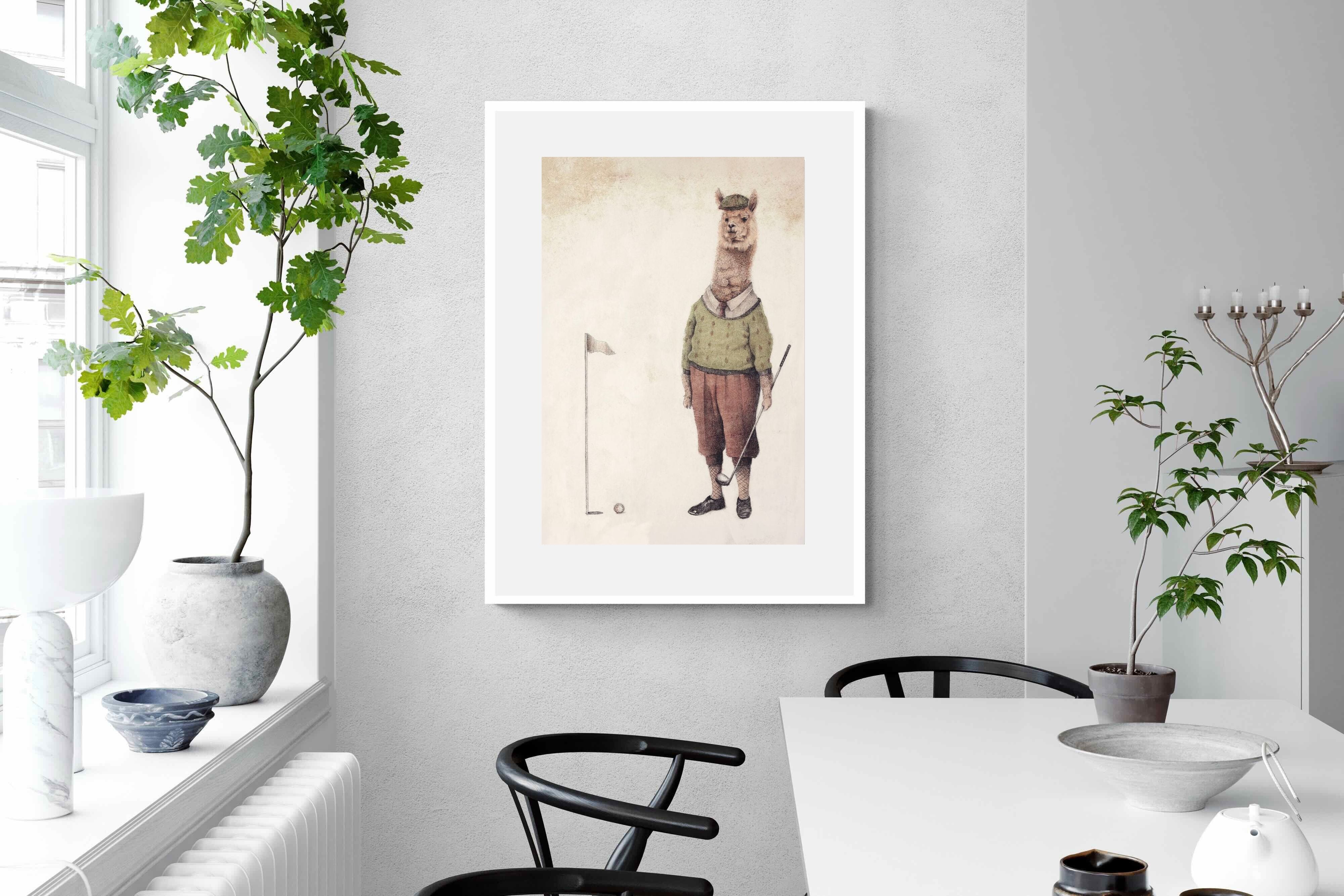 Pixalot Golfing Alpaca