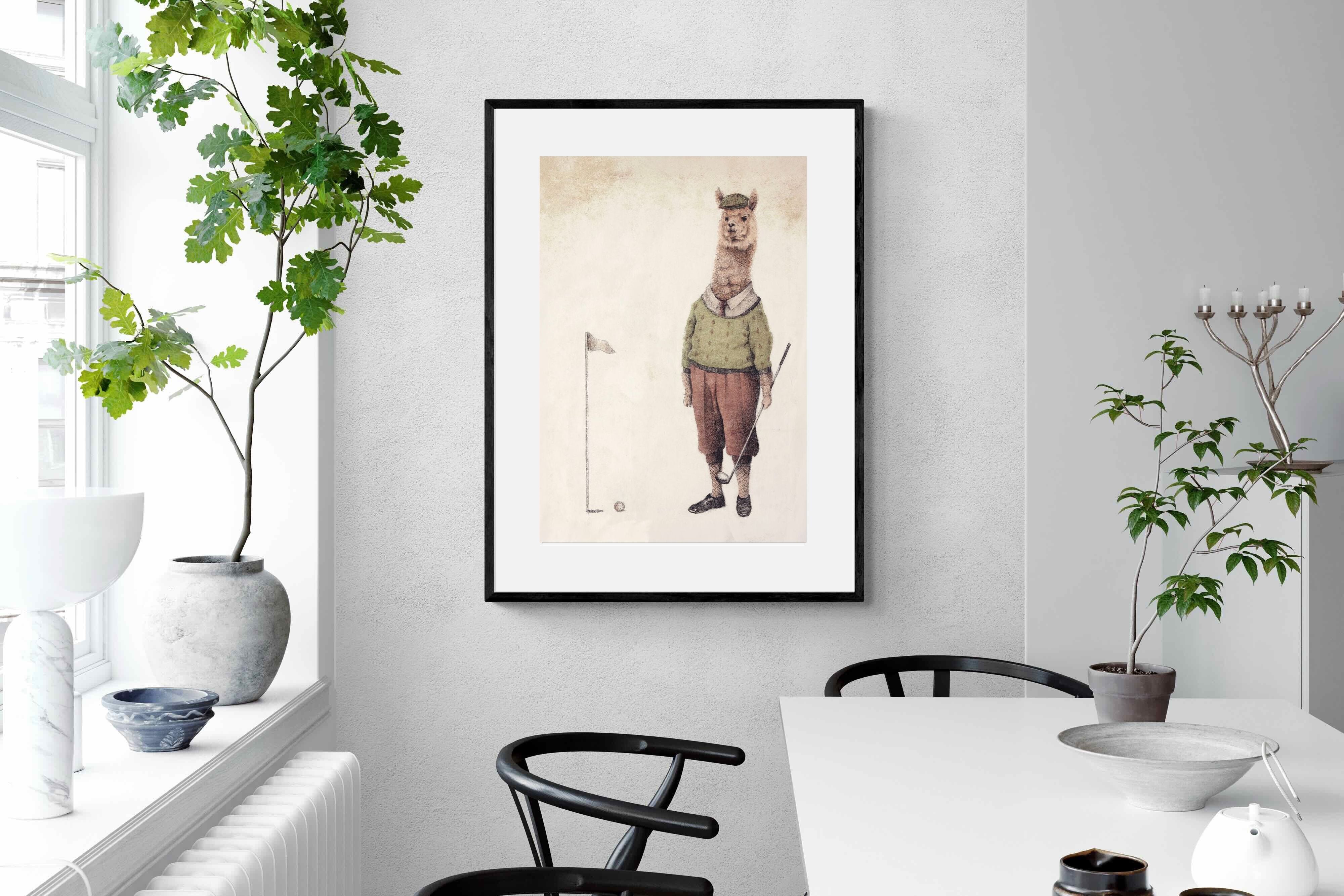 Pixalot Golfing Alpaca