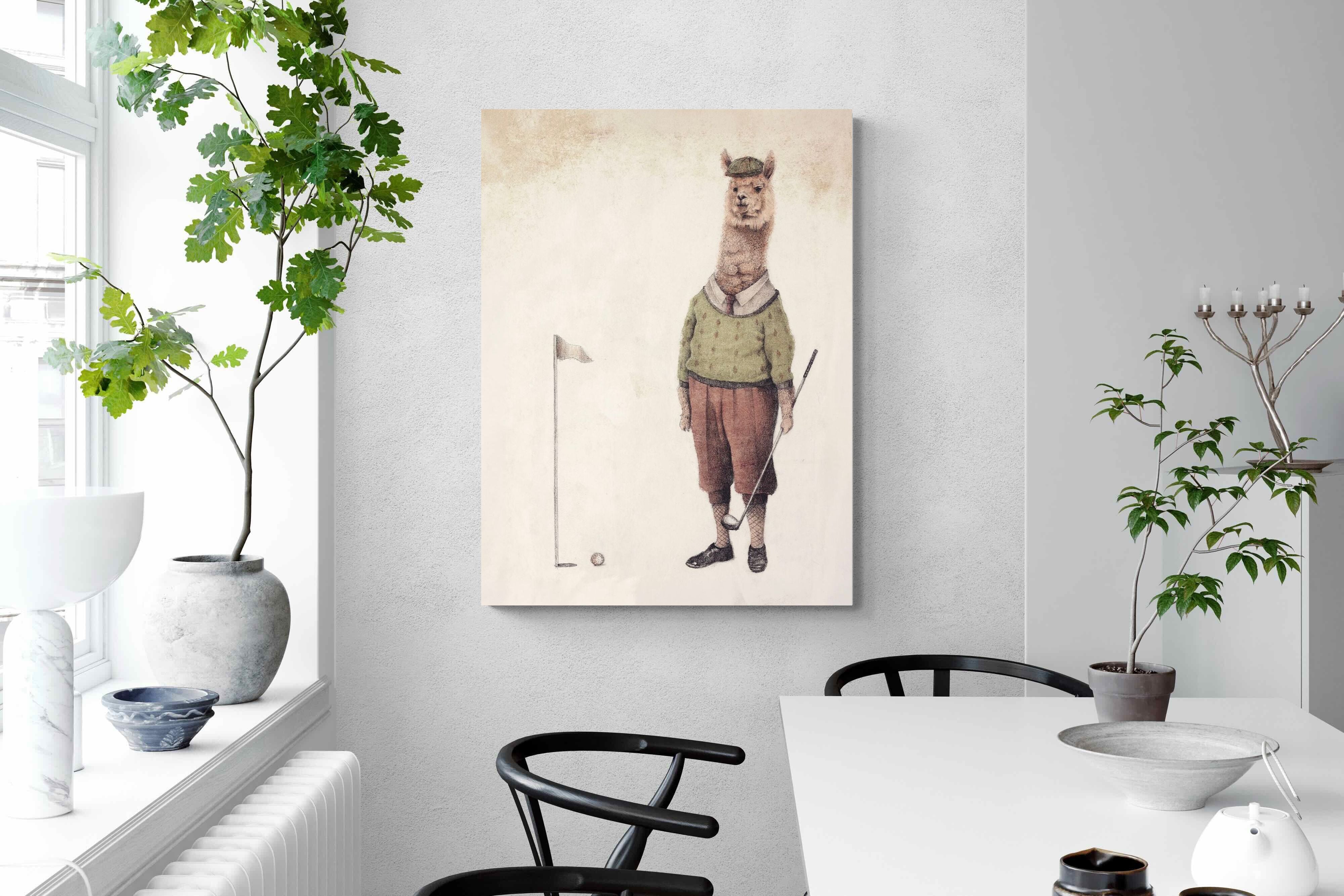 Pixalot Golfing Alpaca