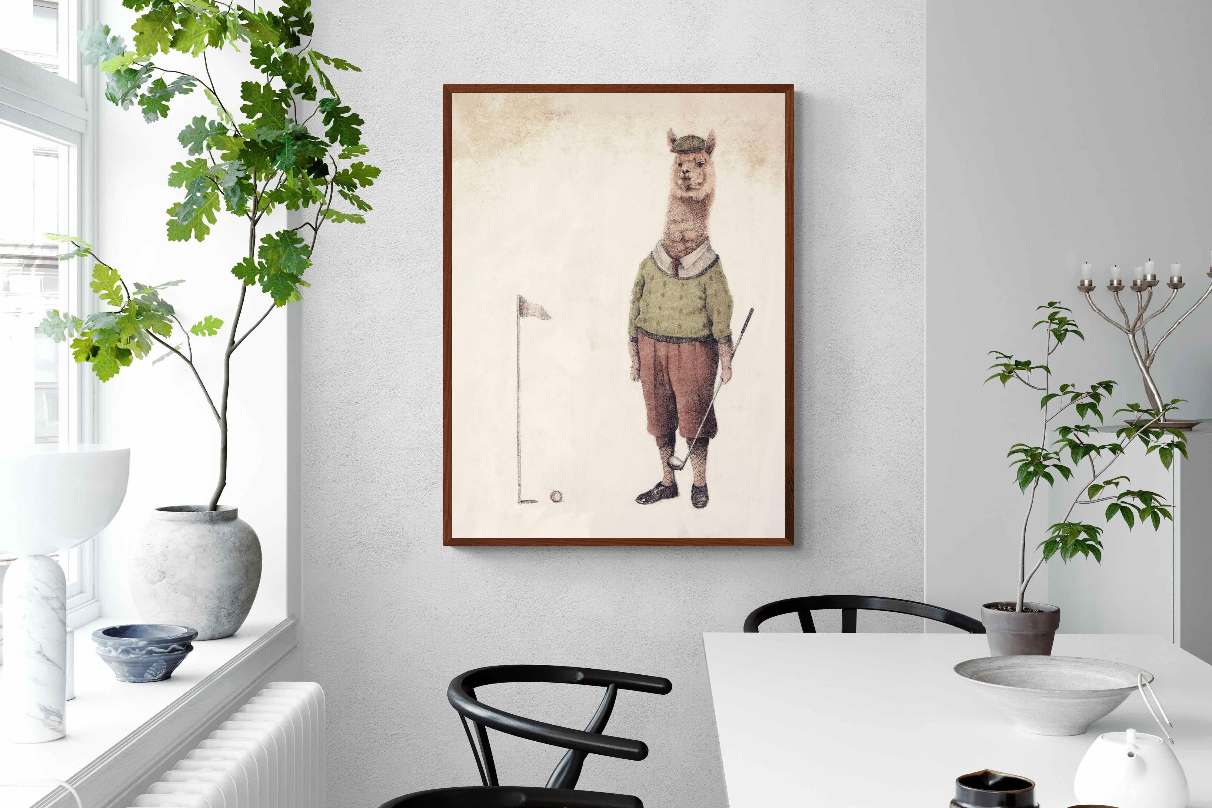Pixalot Golfing Alpaca