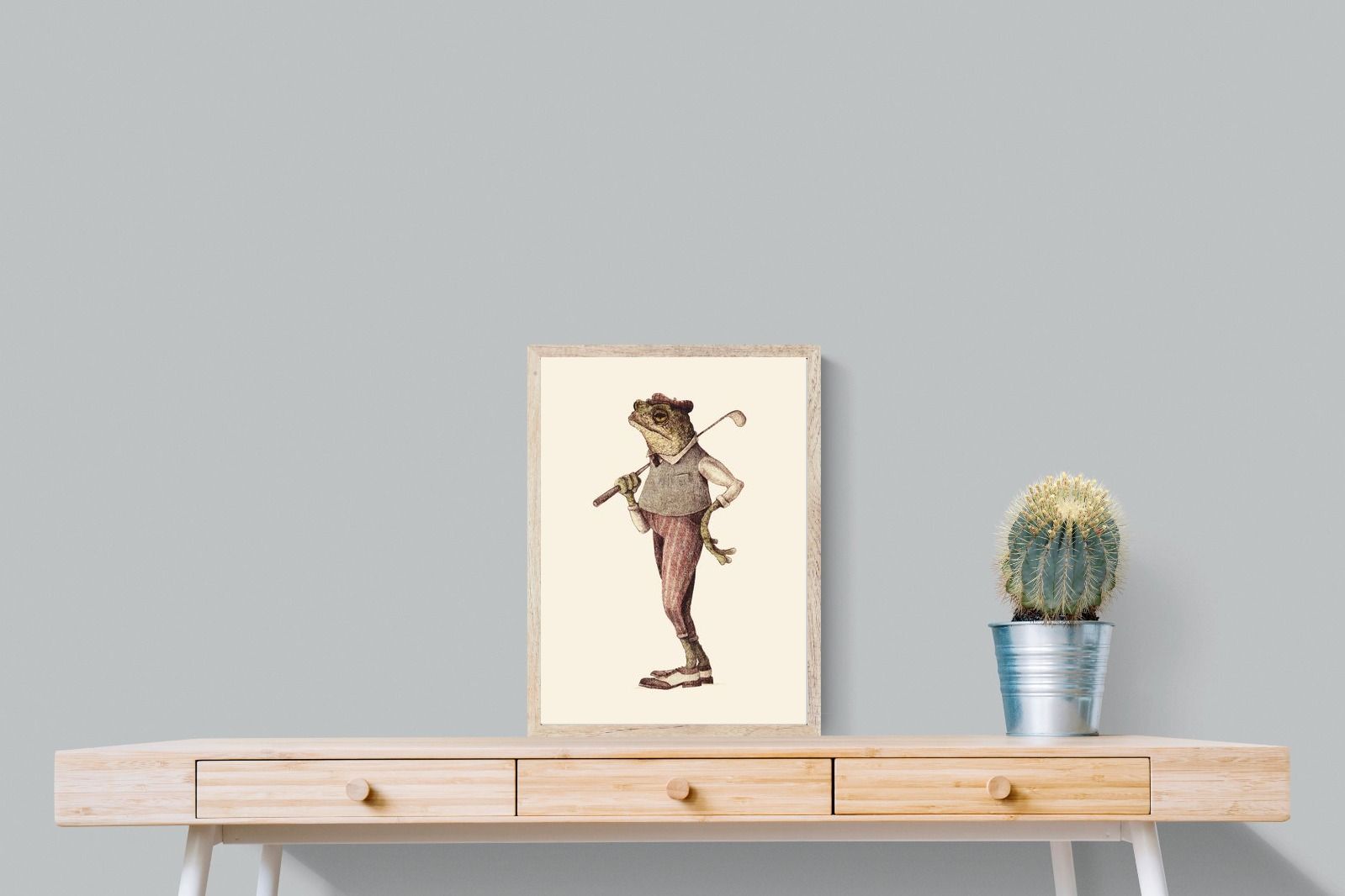Pixalot Golfing Frog