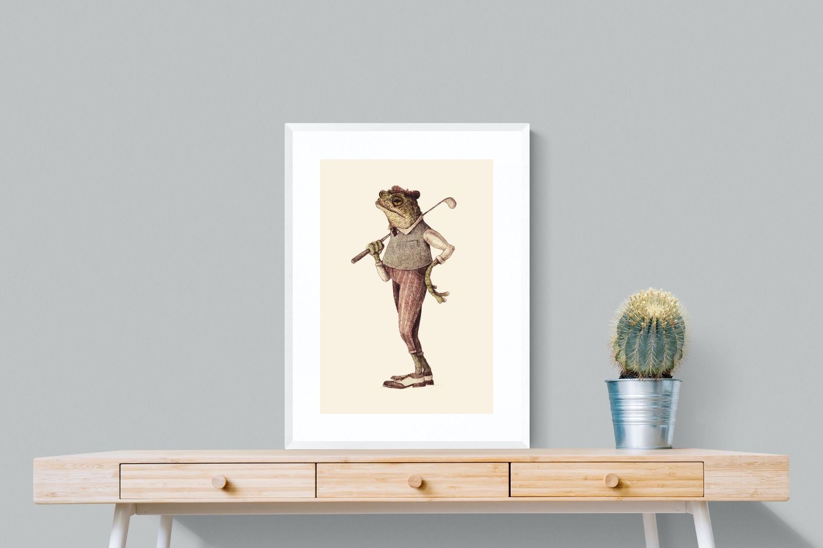 Pixalot Golfing Frog