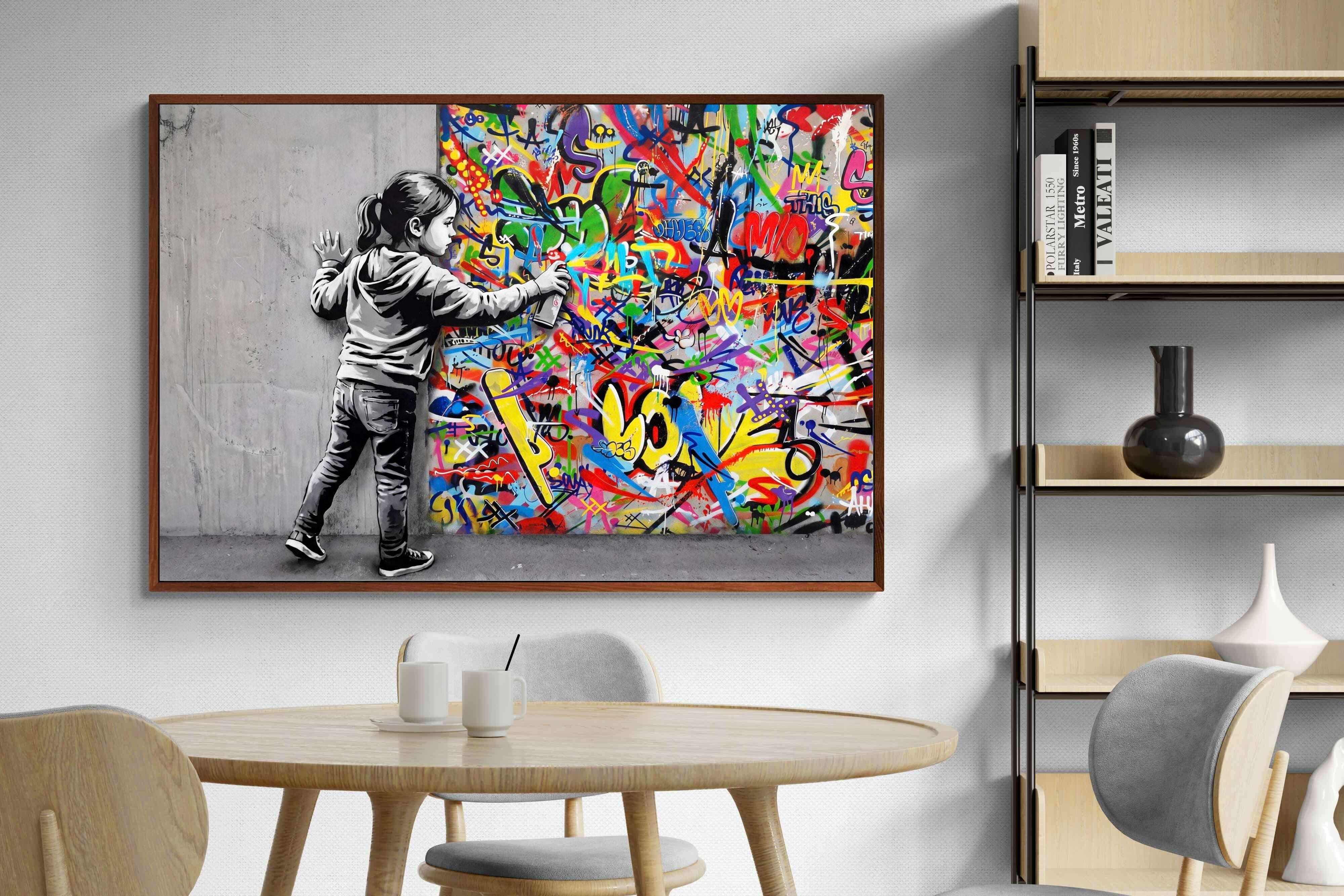 Pixalot Graffiti Girl