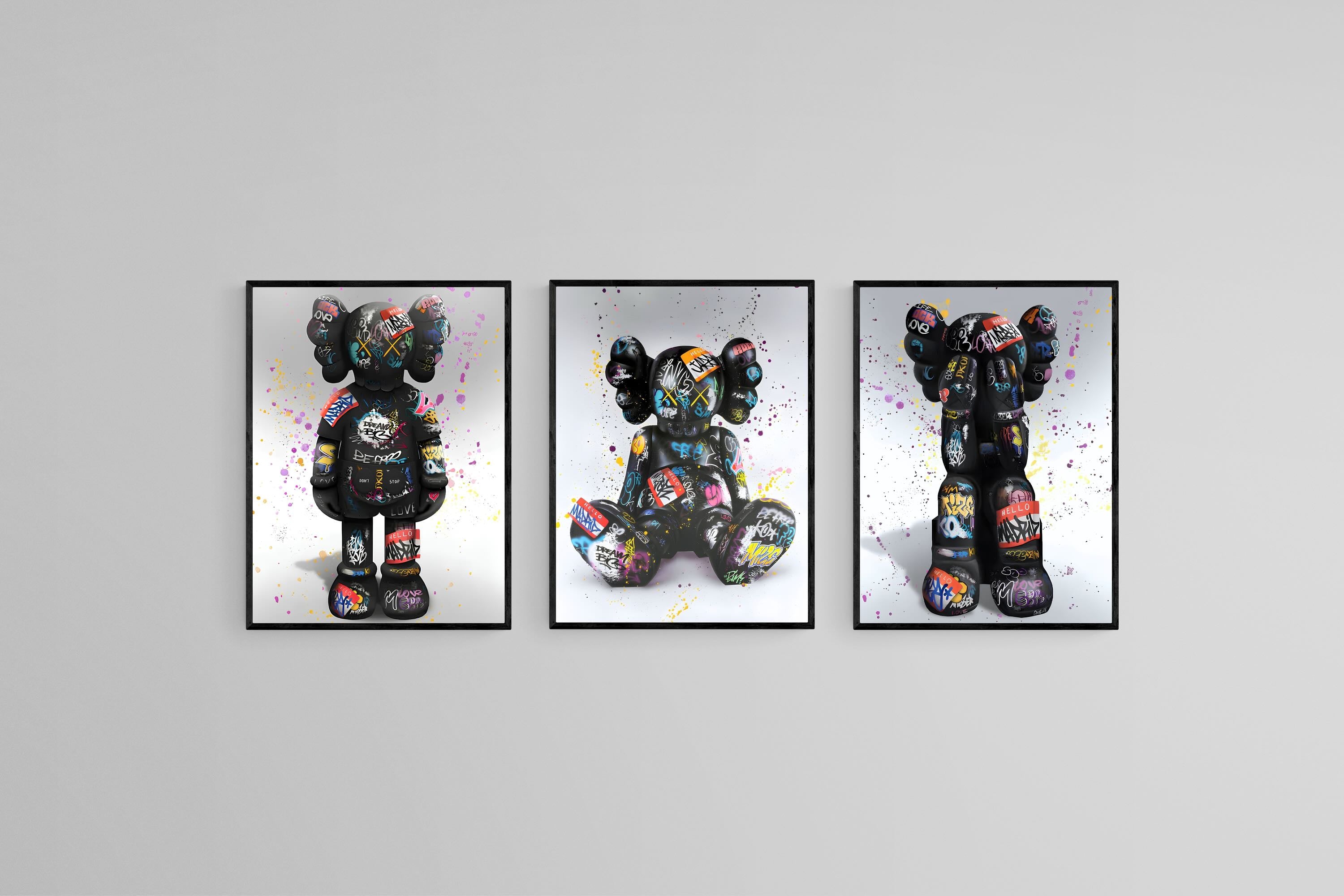 Graffiti KAWS Set