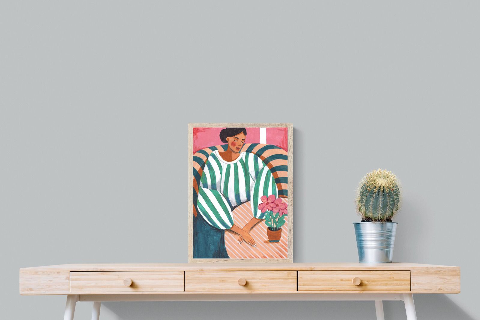 Pixalot Green Stripes & Quiet Moments