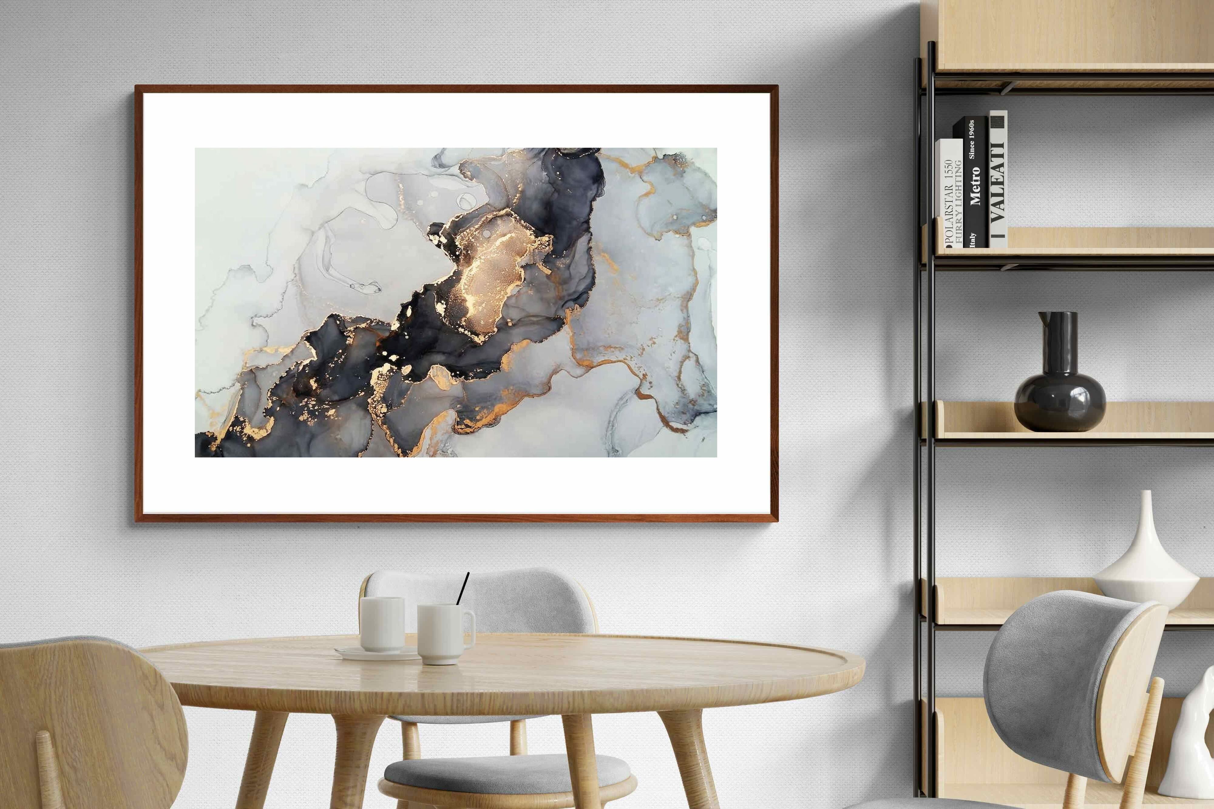 Pixalot ® Grey & Gold Marble