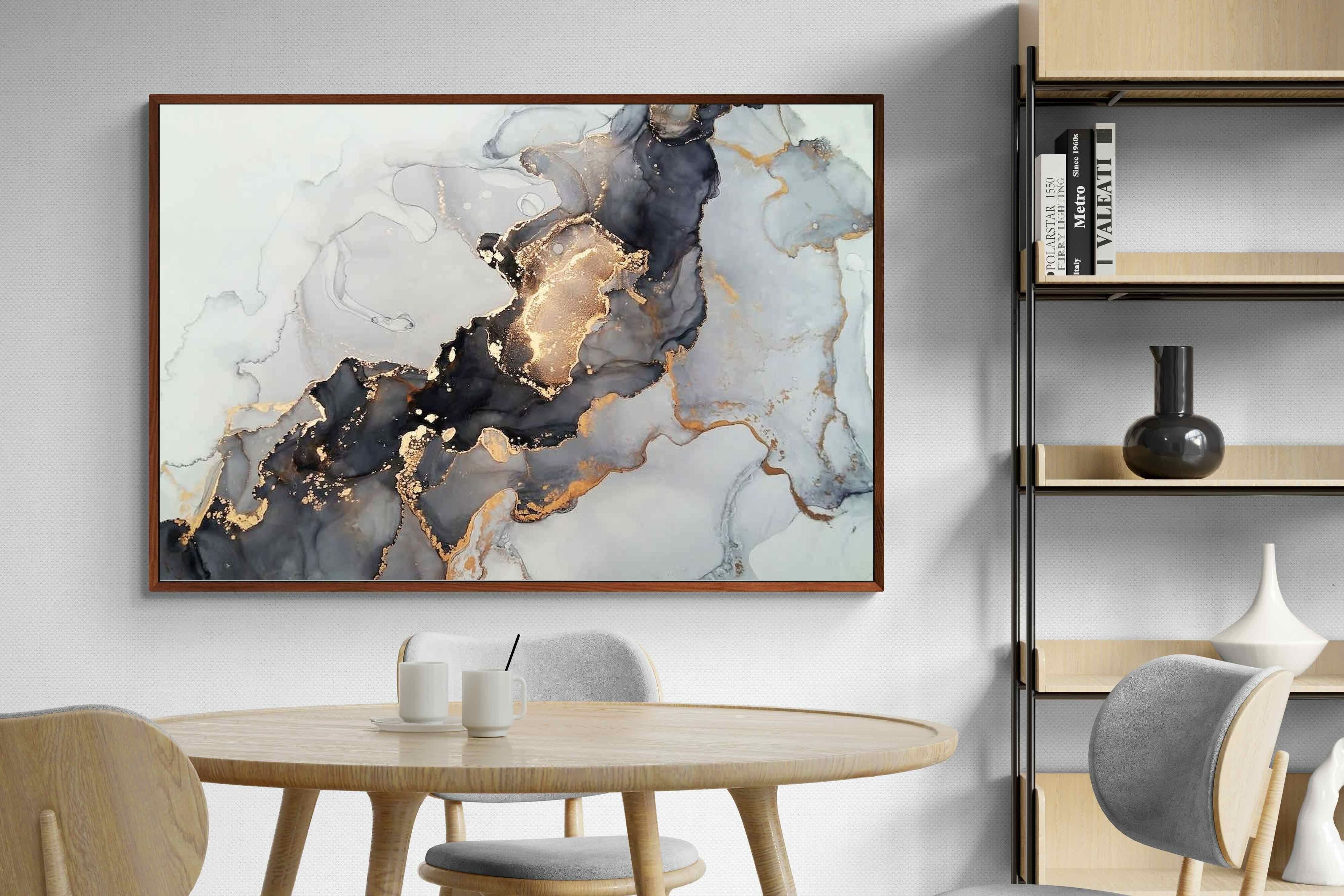 Pixalot ® Grey & Gold Marble