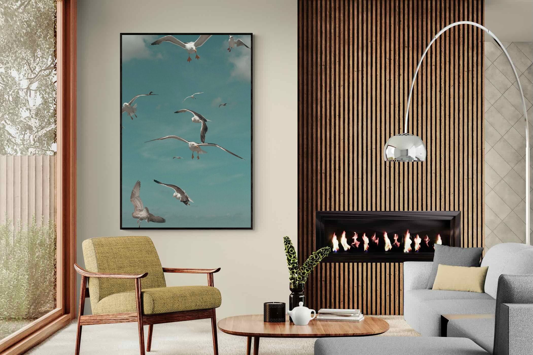 Pixalot ® Gulls in Blue